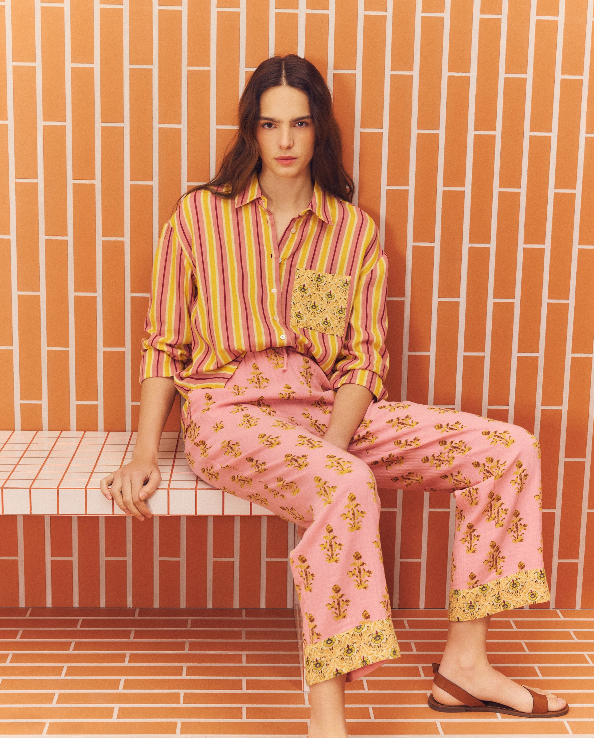 Imagem 0 de Pijama comprido de mulher
