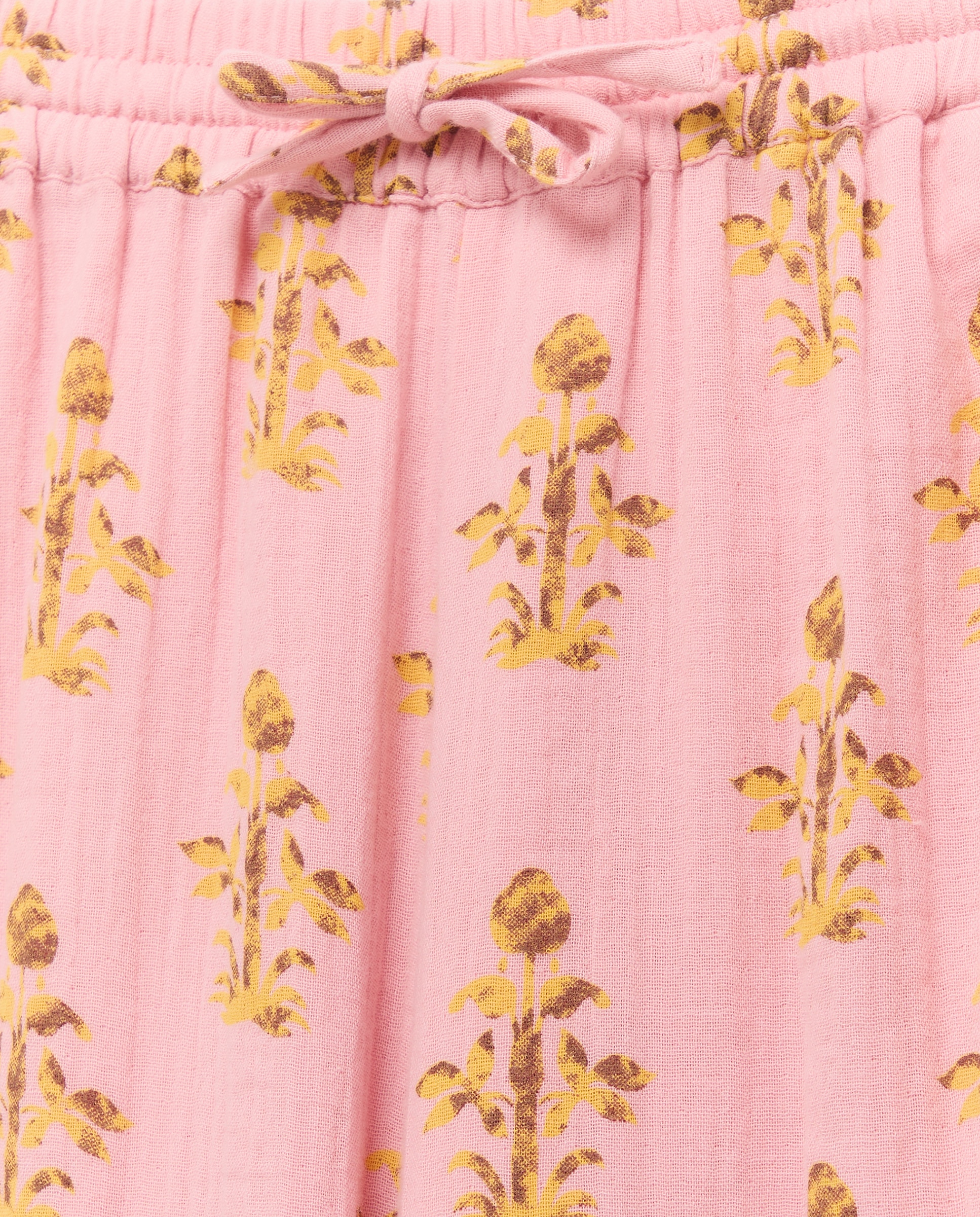 Pijama comprido de mulher 310 Amarelo Claro-5