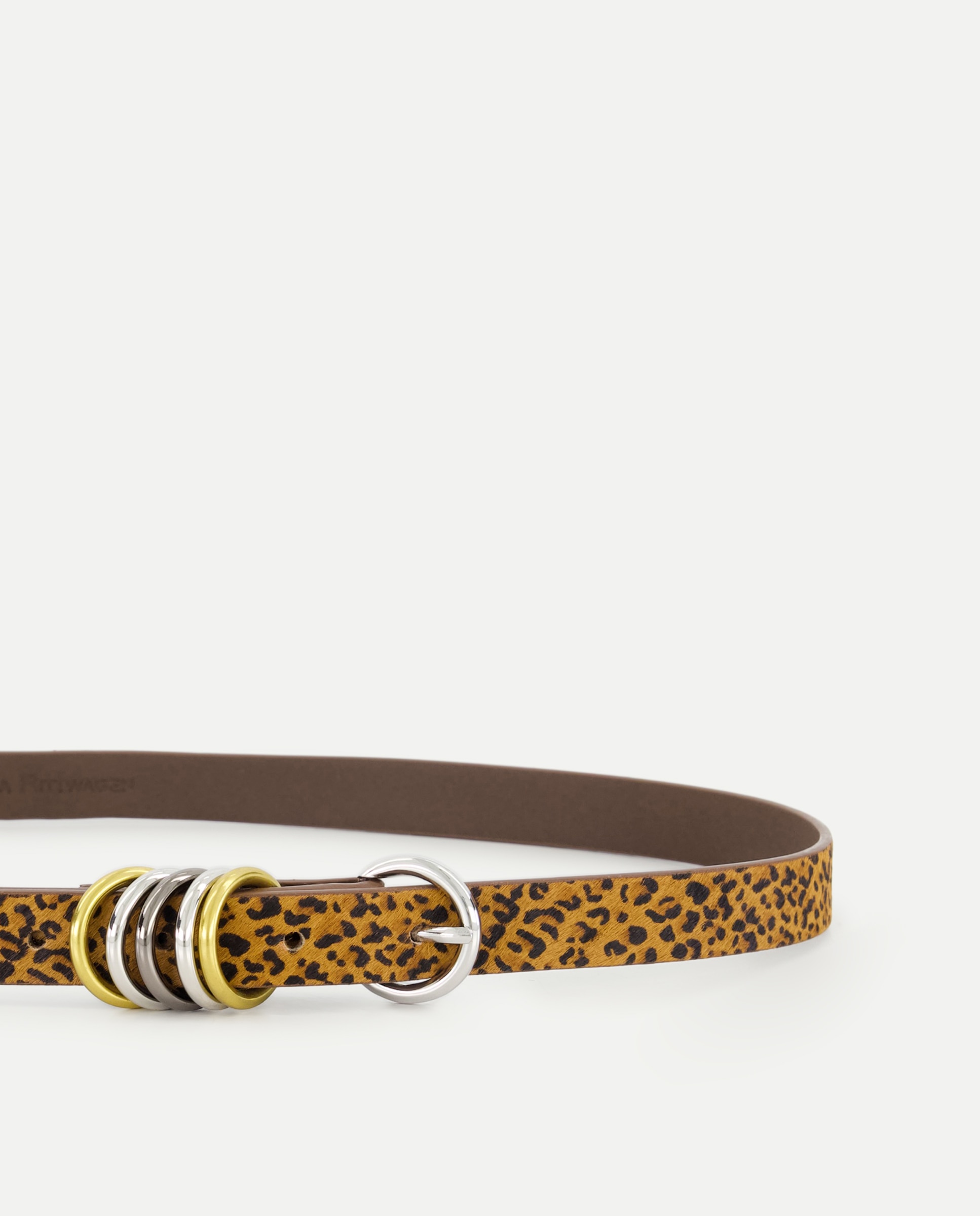 Cinto com Animal Print Castanho-3