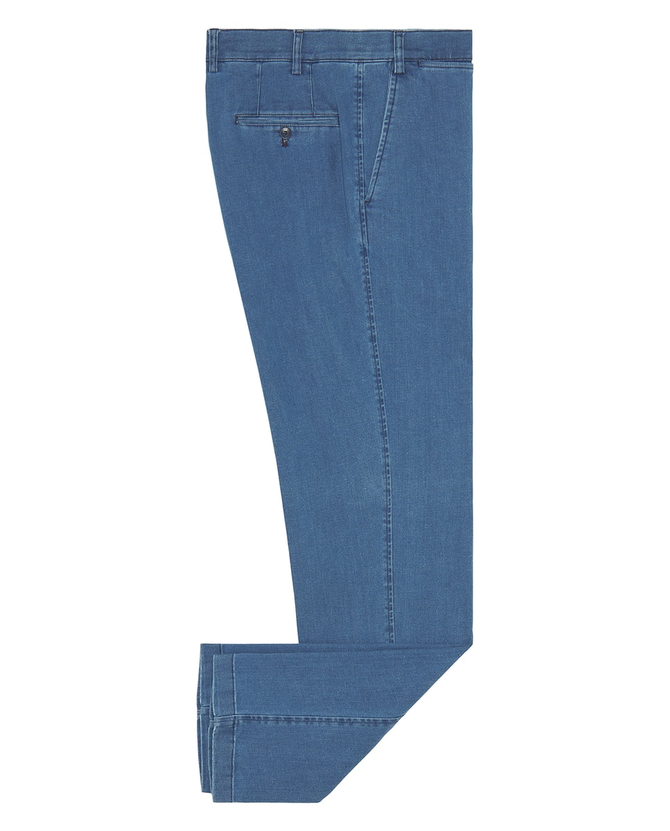 Jeans Straight Chino Escuras Azul-índigo-4
