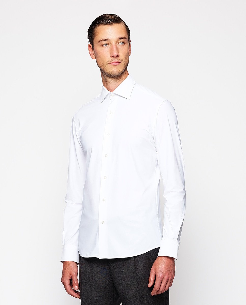 Mirto - Camisa vestir de hombre de hombre regular fit 'performance'.