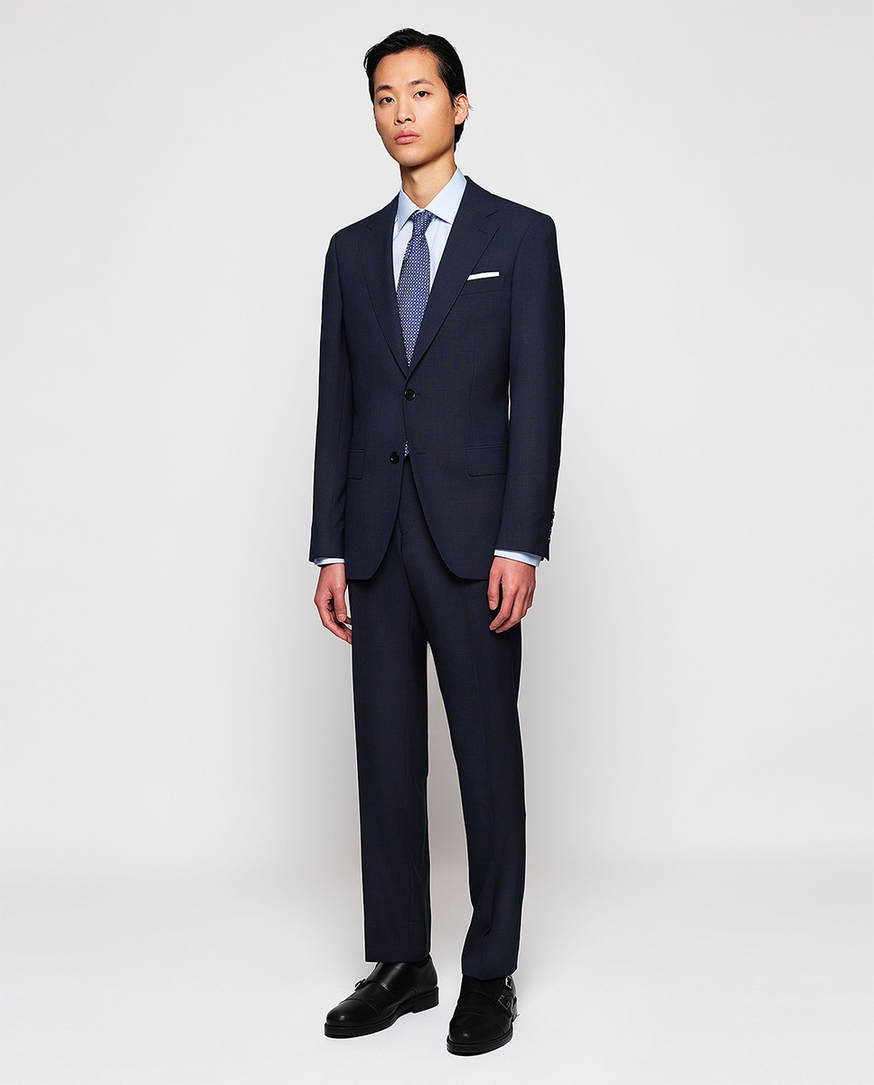 Fato Regular Fit Azul-marinho-1