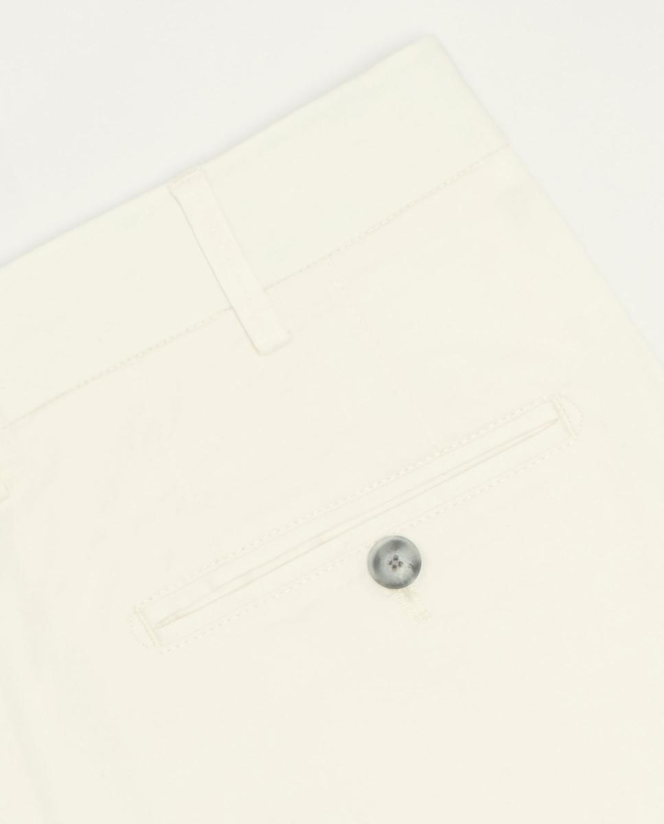 Calças Chino Custom Fit Broken Twill Cru-7