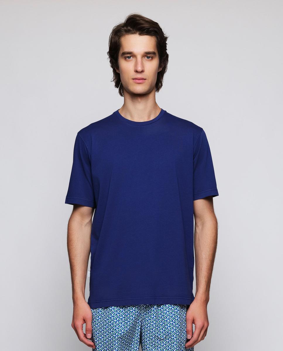 Imagem 0 de T-shirt de Algodão Orgânico com Gola Redonda