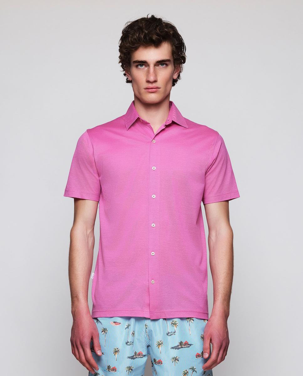 Imagem 0 de Camisa de Malha "Fio da Escócia" com Manga Curta