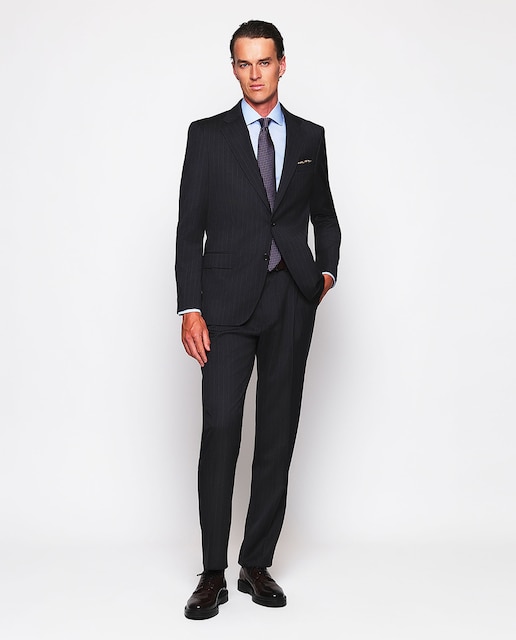 Imagem 0 de Fato Regular Fit com Risca Diplomática