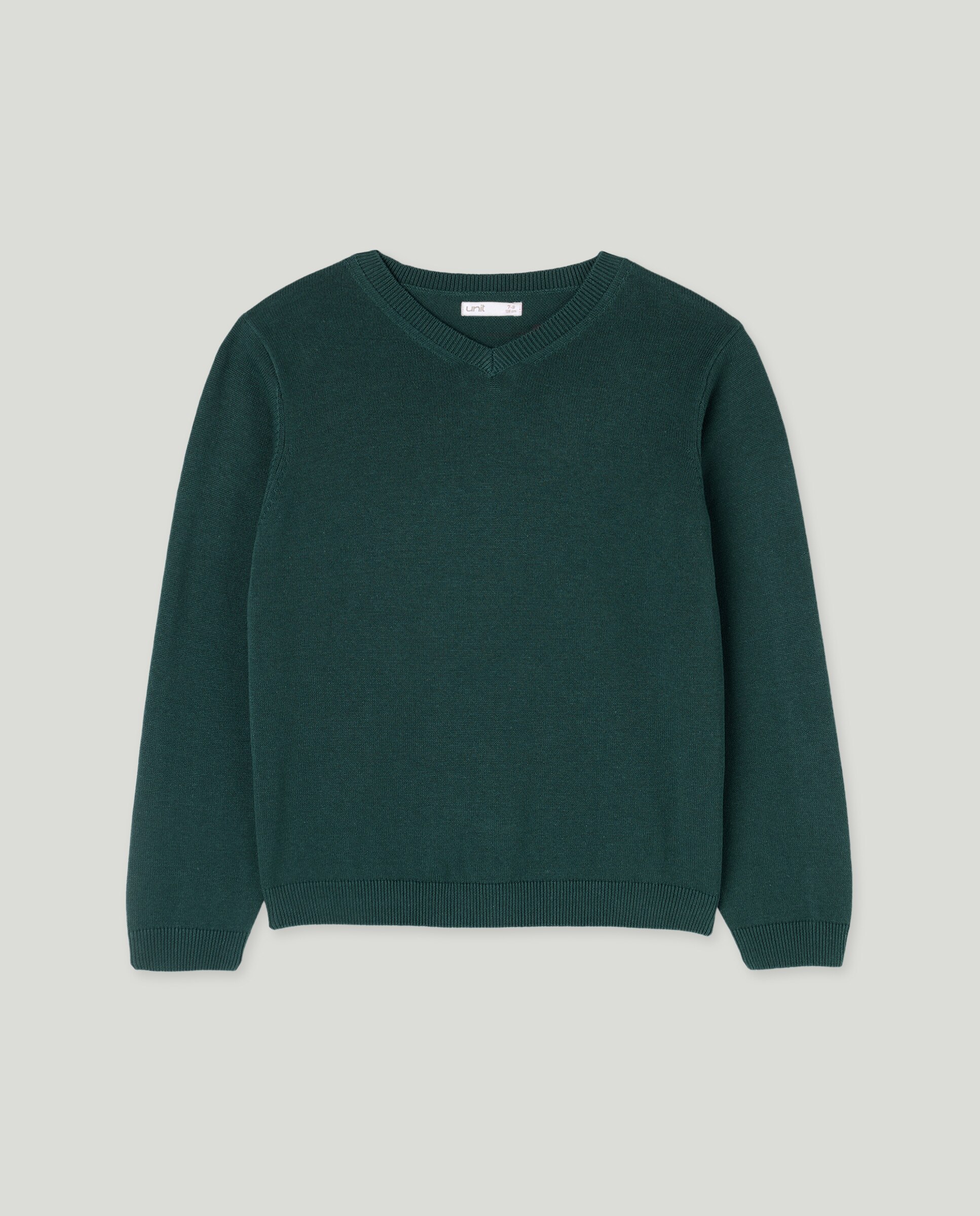 Jersey niño colegio algodón Verde-1