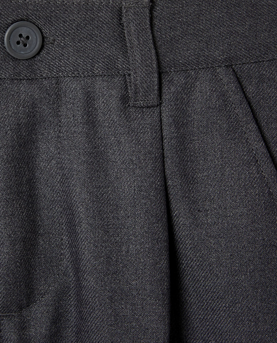 Pantalon Colegio Chino Gris oscuro-3