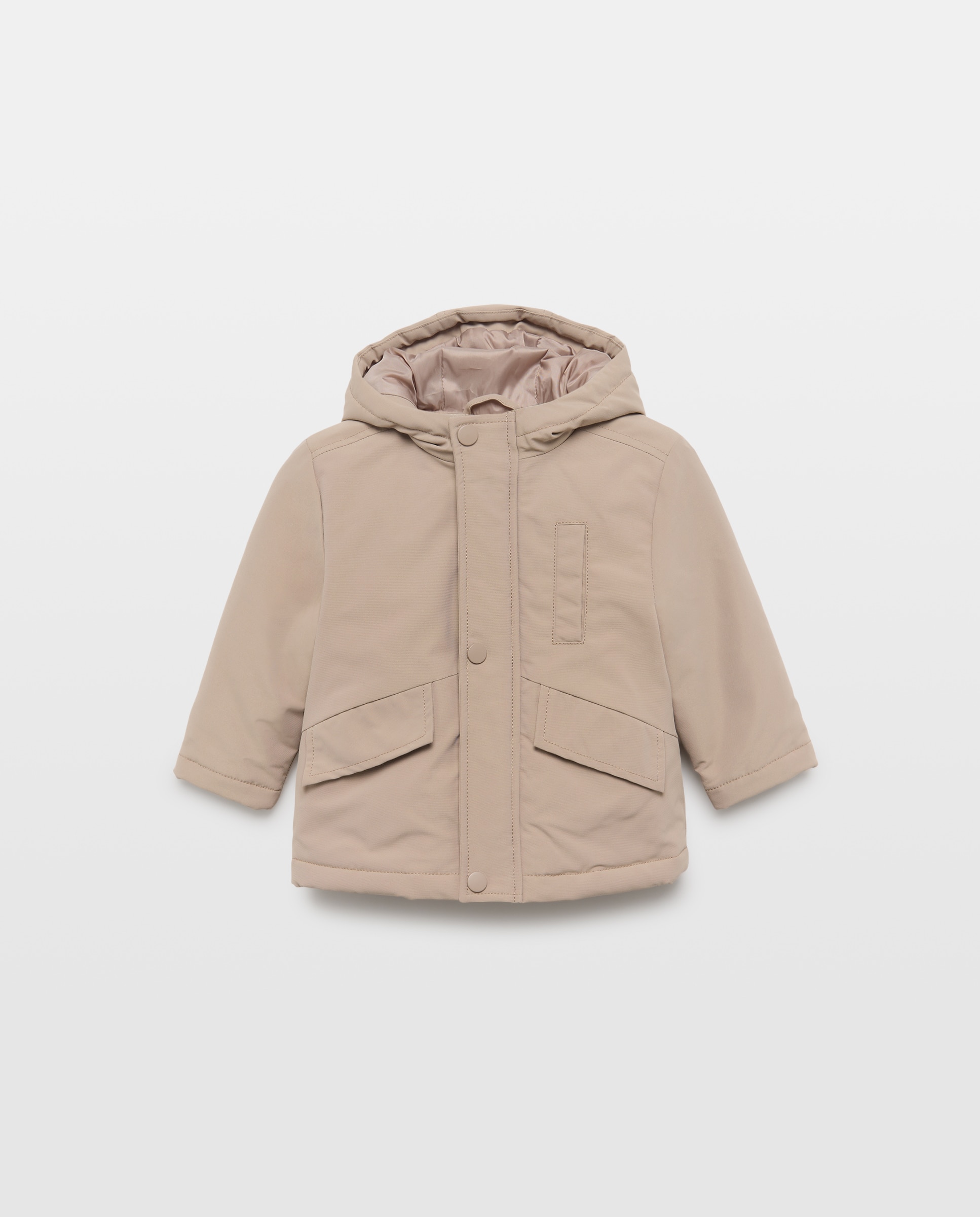 Imagen 0 de Parka de bebé capucha forrada polar