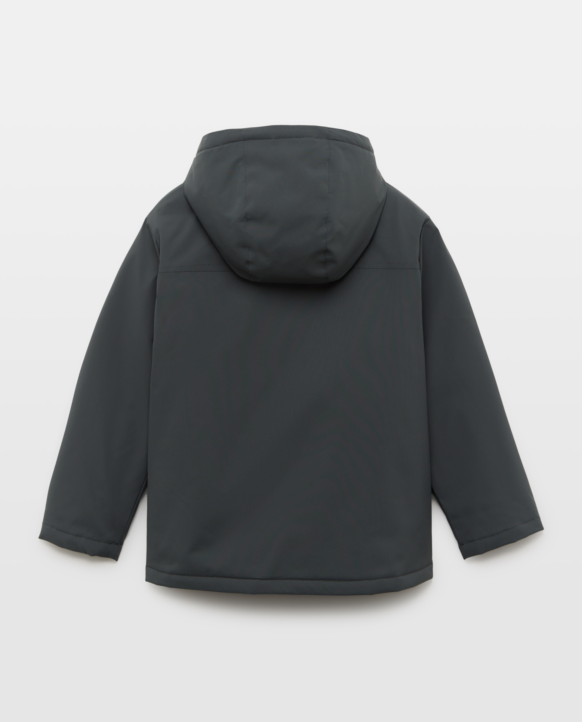 Parka de niño capucha forrada polar 580 Musgo-2