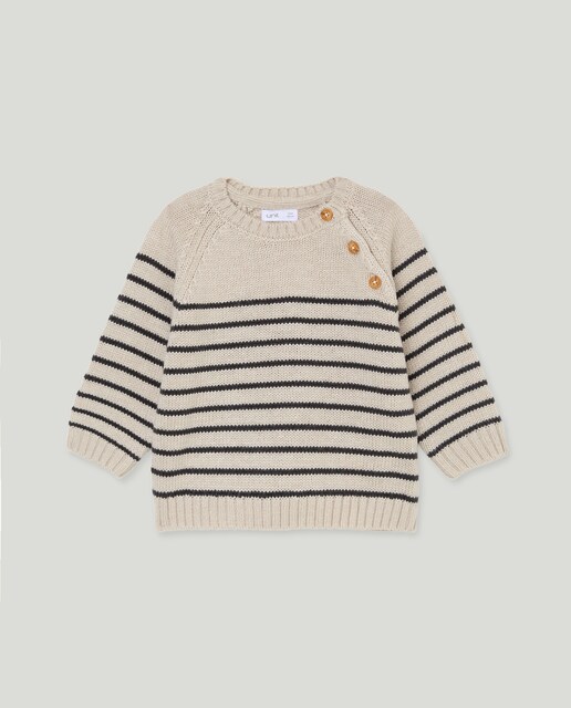 Imagen 0 de Jersey de bebé rayas punto bobo