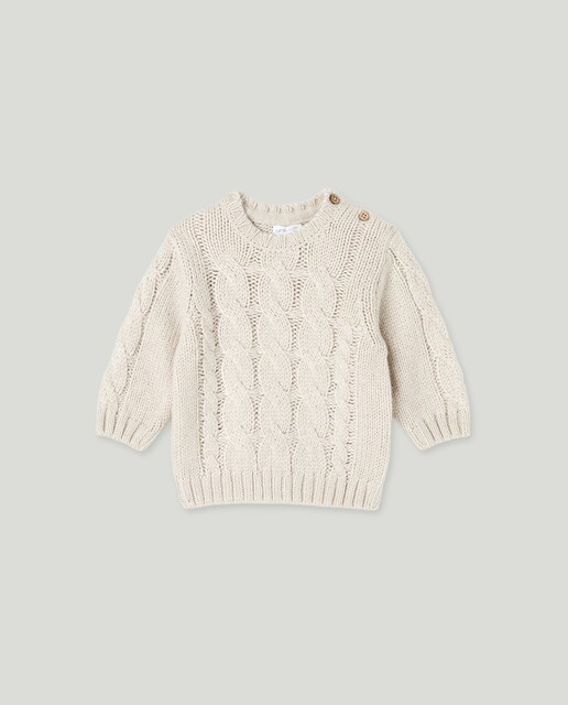 Imagen 0 de Jersey de bebé cuello caja ochos