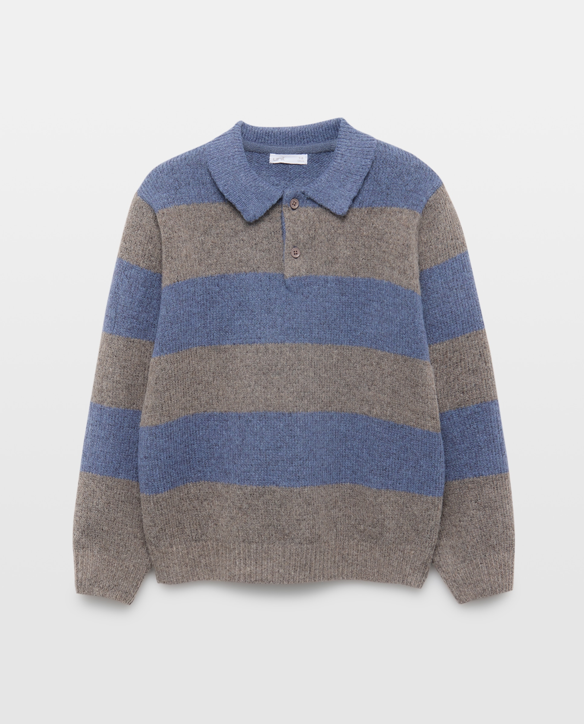 Imagen 0 de Jersey de niño cuello polo rayas