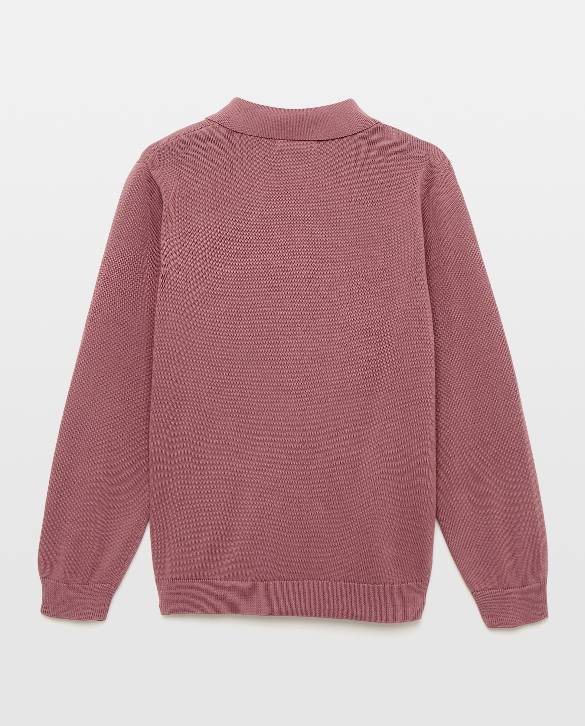 Jersey de niño cuello polo (solid) 291 Berenjena-2