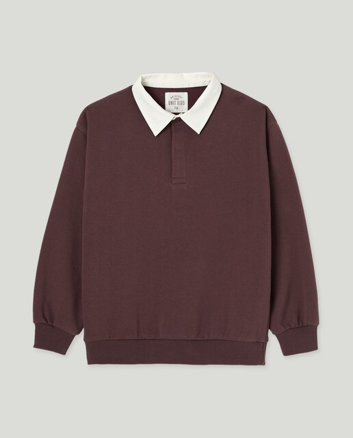 Imagen 0 de Sudadera de niño cuello polo