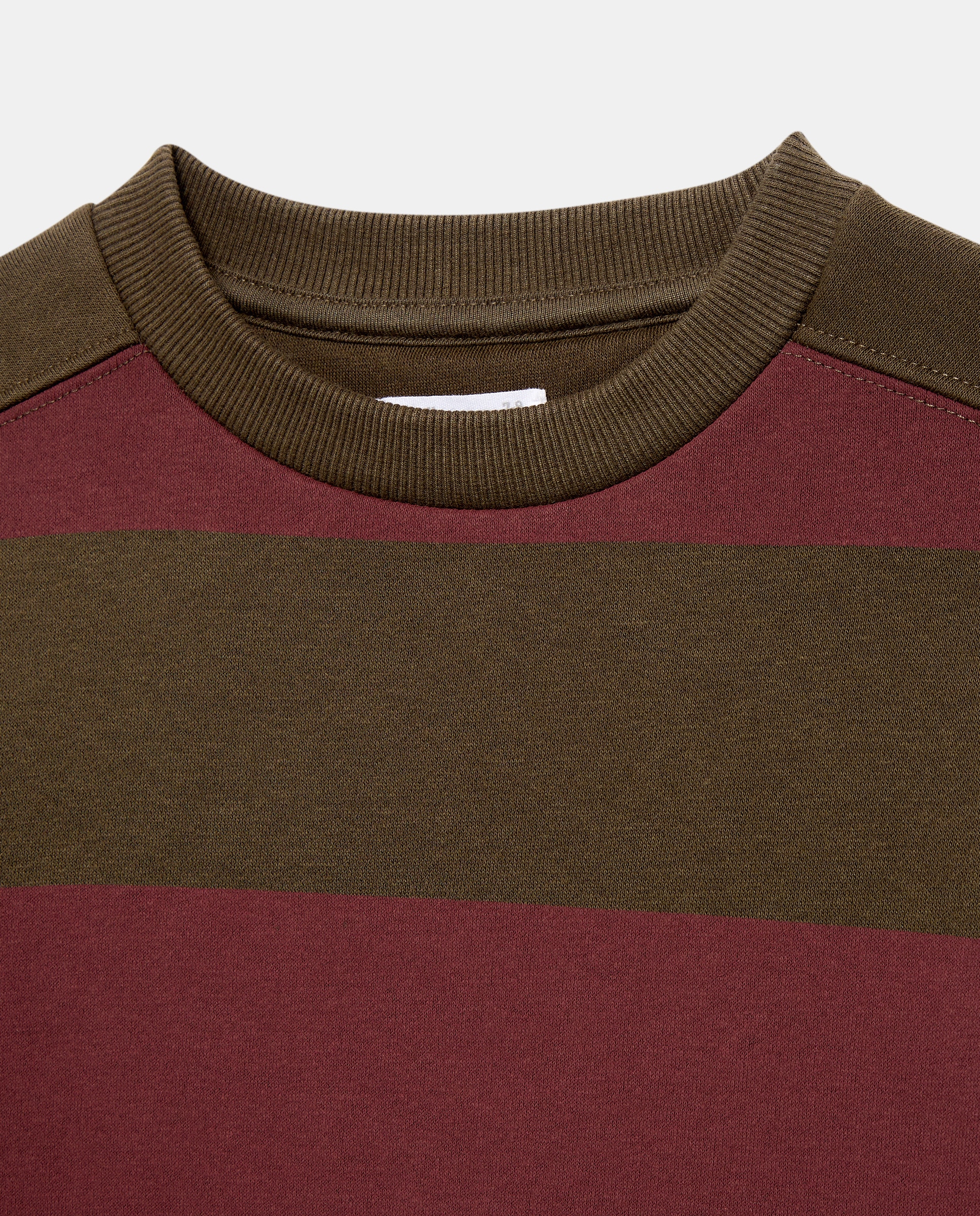 Sudadera de niño de algodón Burdeos-3