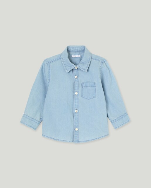 Imagen 0 de Camisa de bebé denim