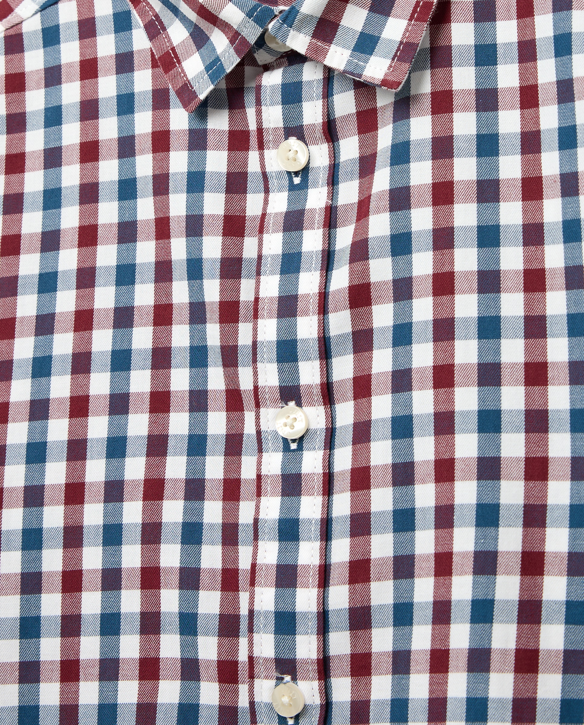 Camisa de niño villela Azul oscuro-3