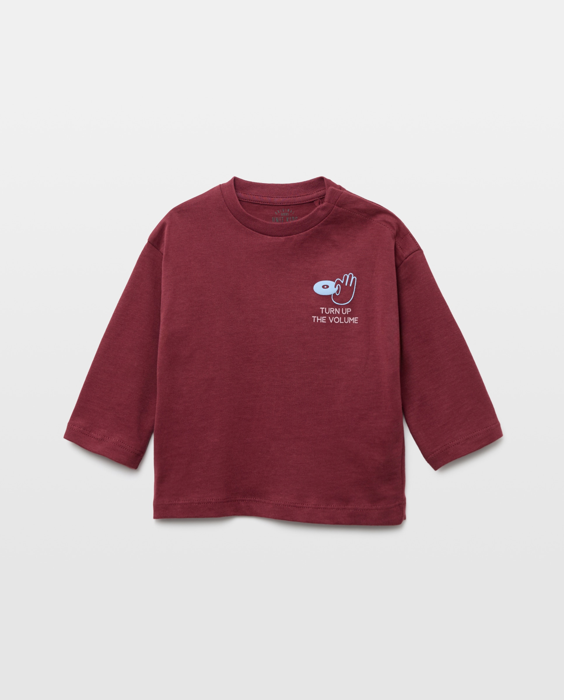 Imagen 0 de Camiseta de bebé estampada manga larga