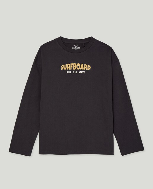 Imagen 0 de Camiseta de niño estampada manga larga