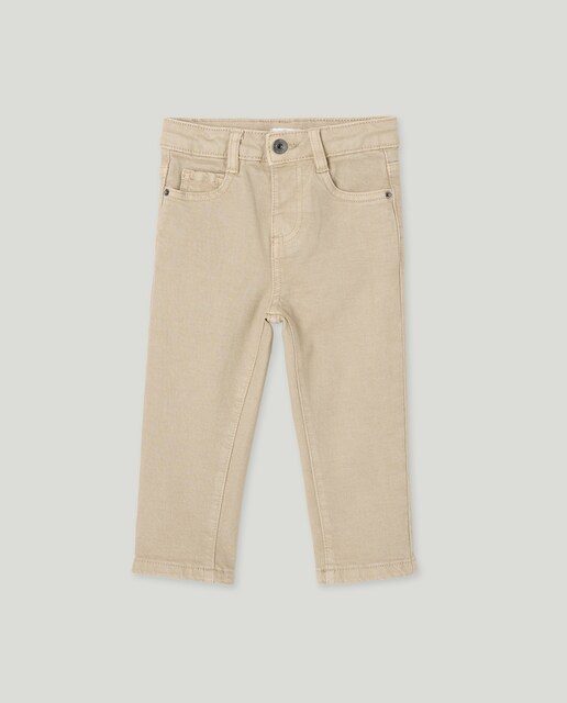 Imagen 0 de Pantalón de bebé denim color 5 bolsillos lavado