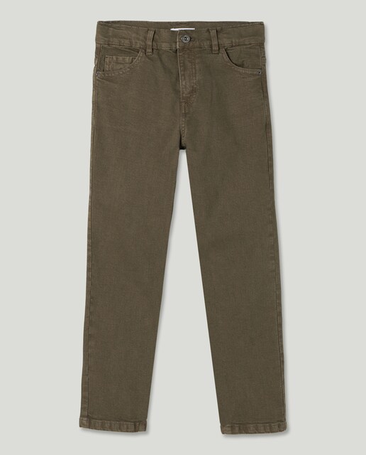 Imagen 0 de Pantalón de niño denim color 5 bolsillos lavado