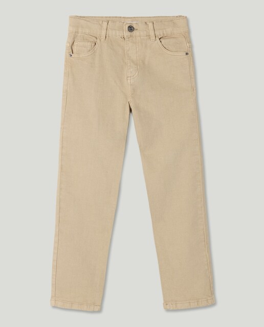 Imagen 0 de Pantalón de niño denim color 5 bolsillos lavado