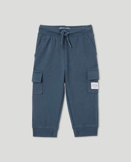 Imagen 0 de Pantalón de bebé cargo felpa