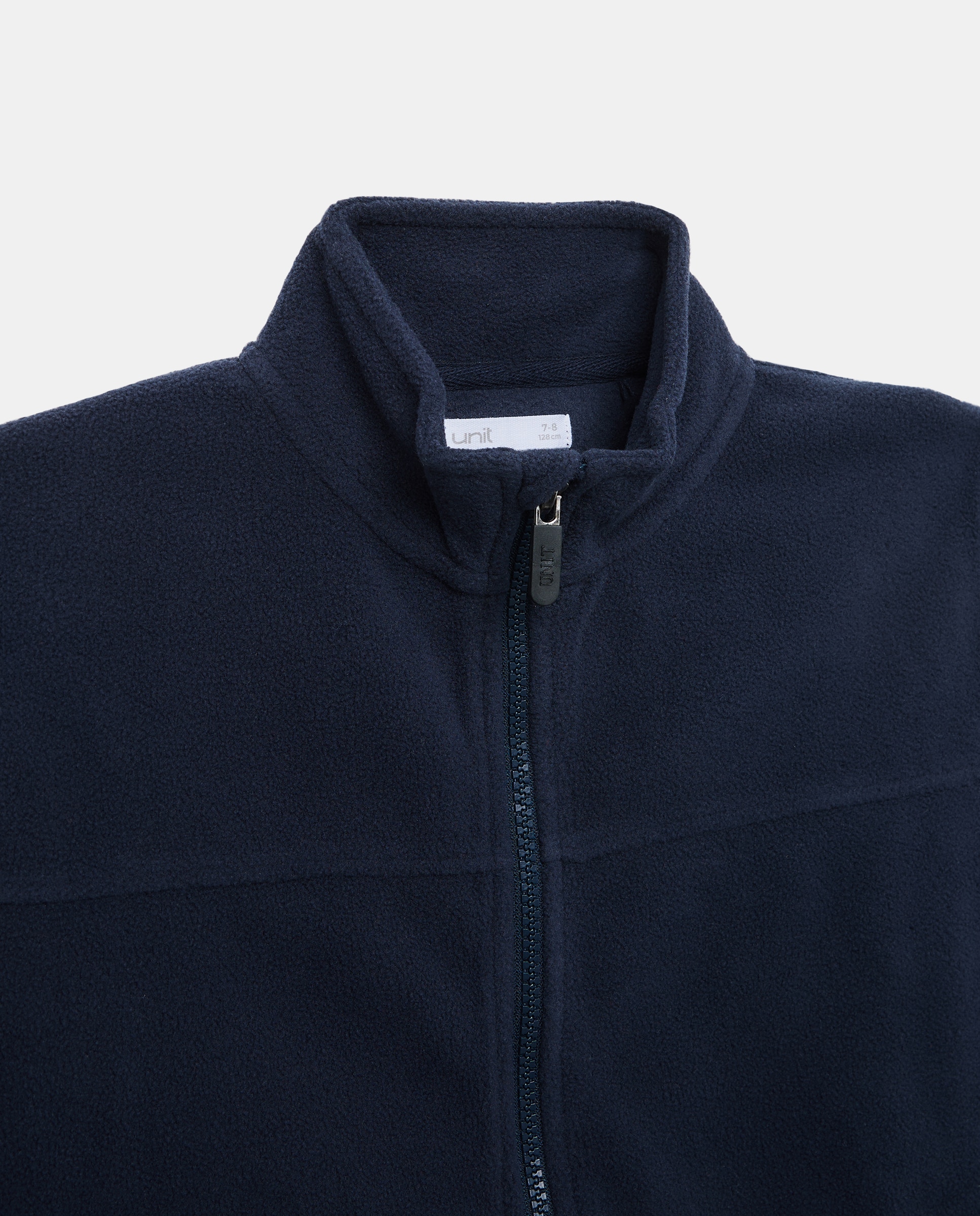 Chaqueta de niño polar básica 430 Azul oscuro-3