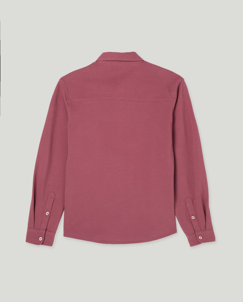 Camisa de niño piqué Rosado-2