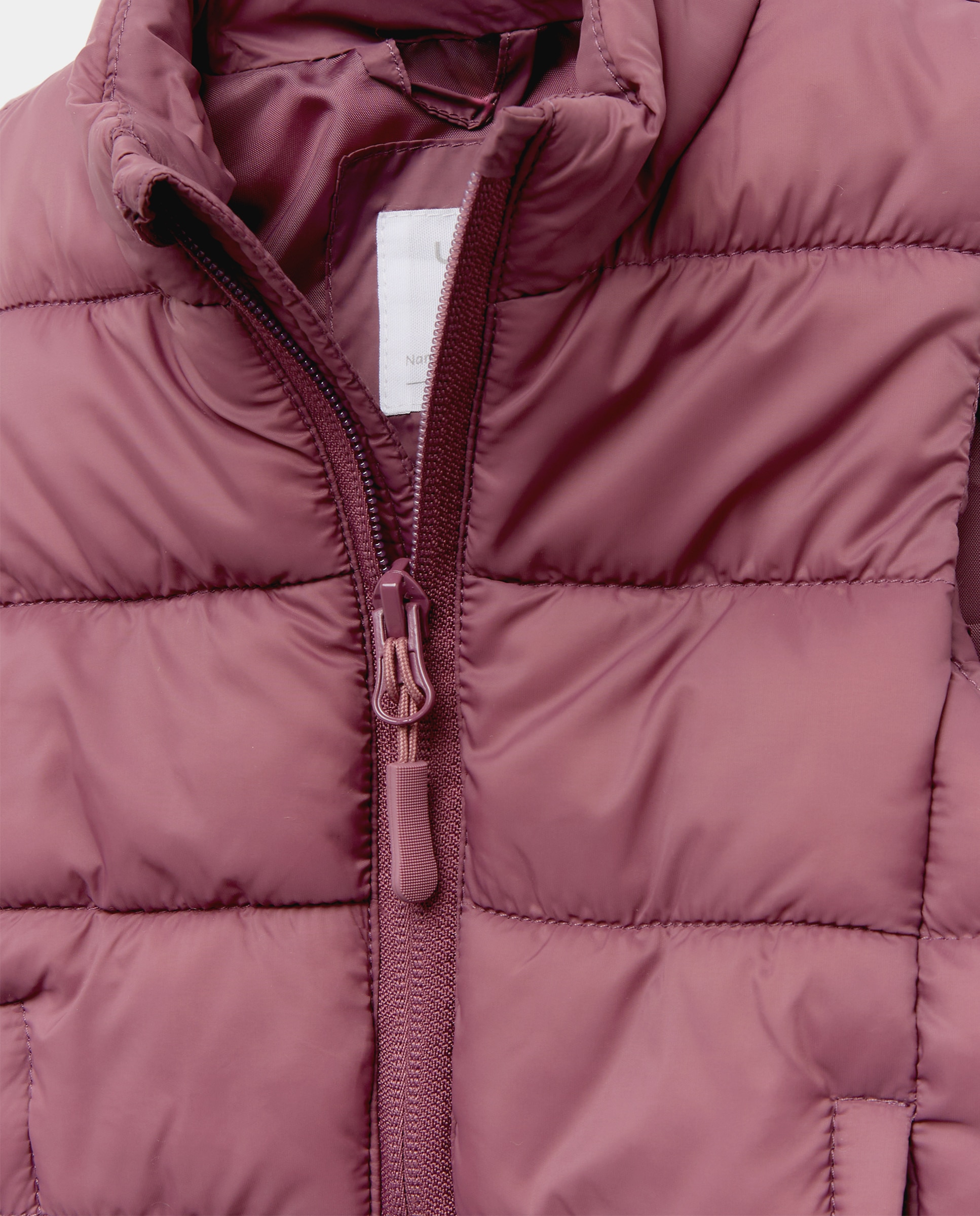 Chaleco de bebé ultraligero reversible Morado-3