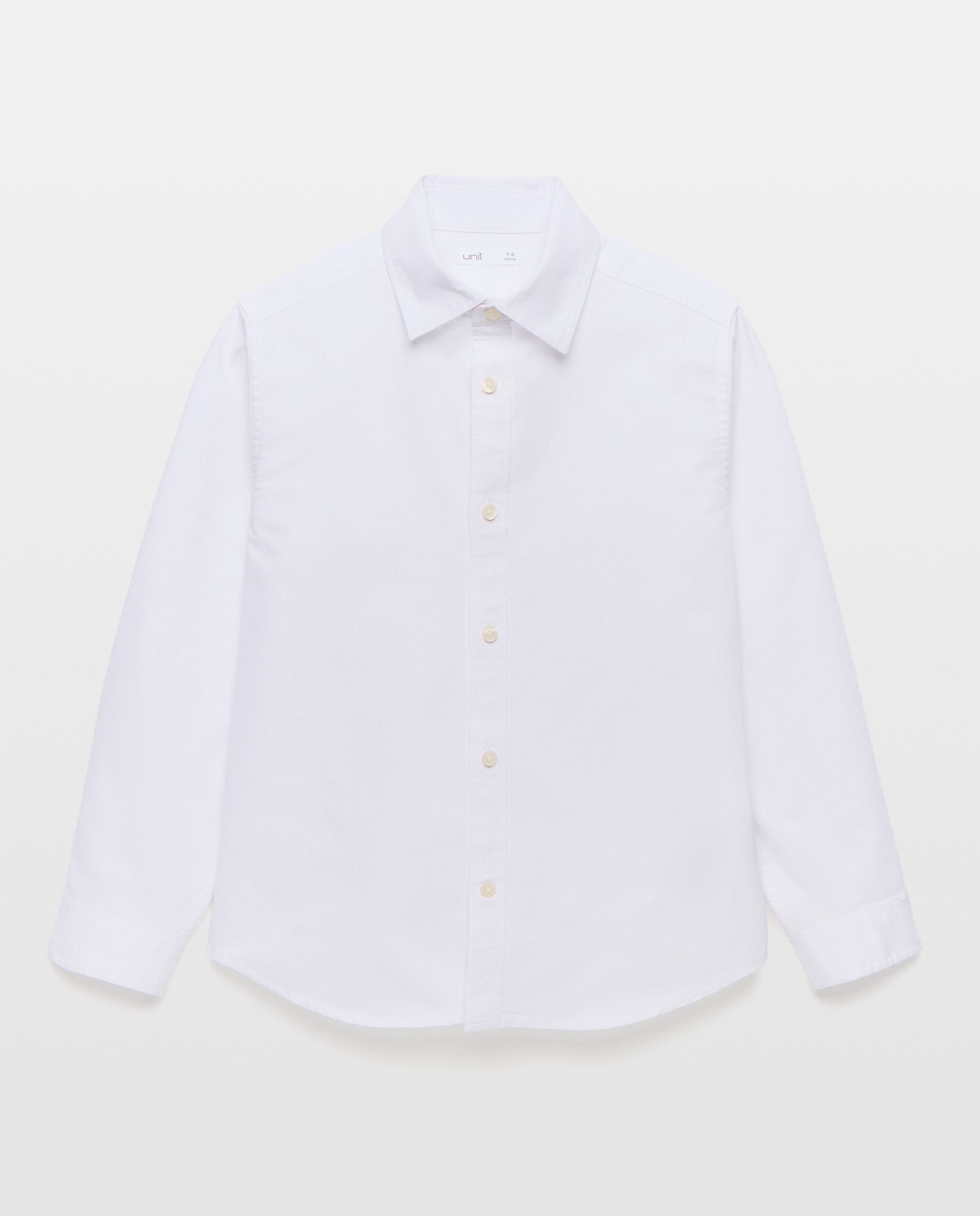 Imagen 0 de Camisa de niño oxford lavado lisa