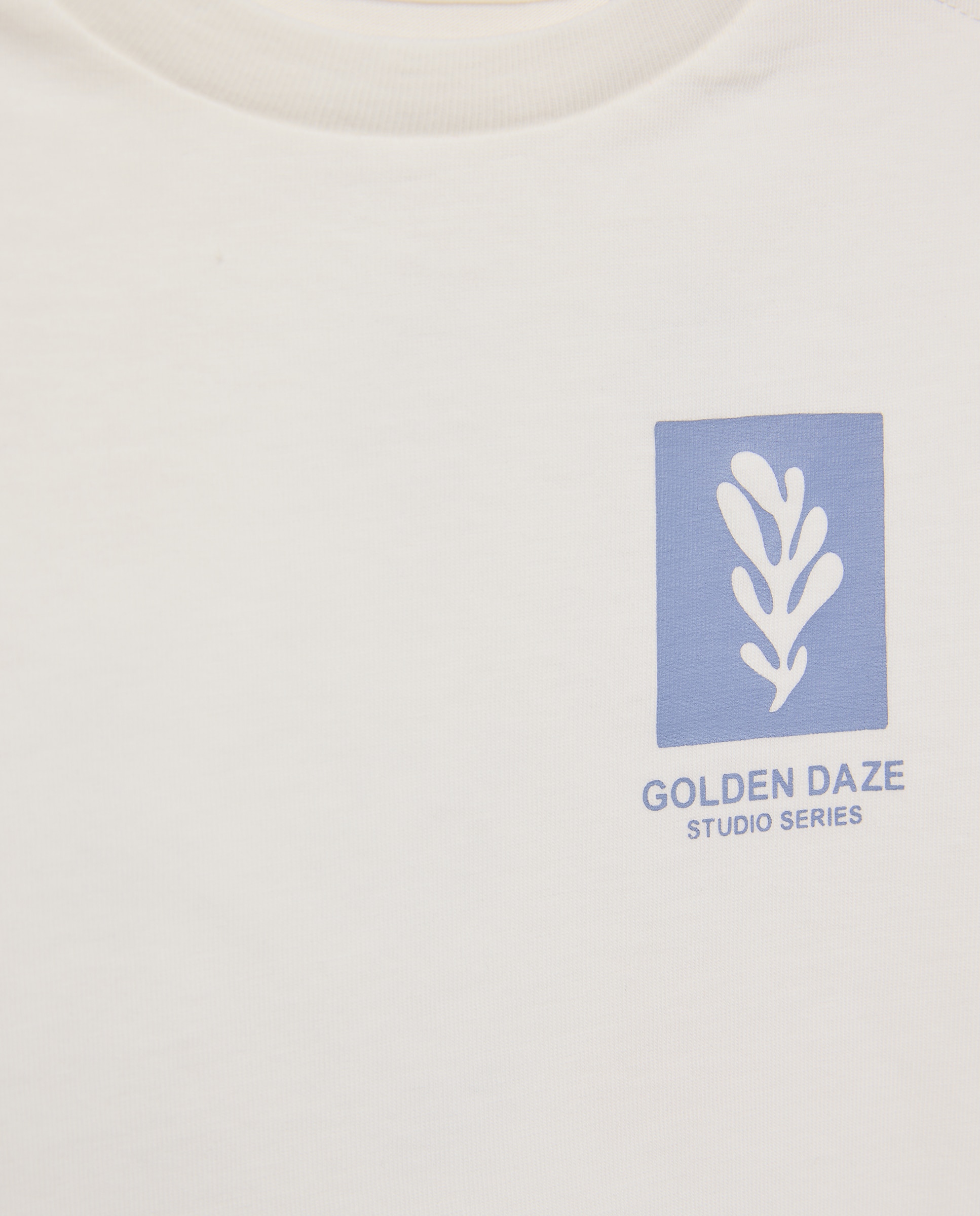 Camiseta de bebé estampada manga corta Blanco roto-3
