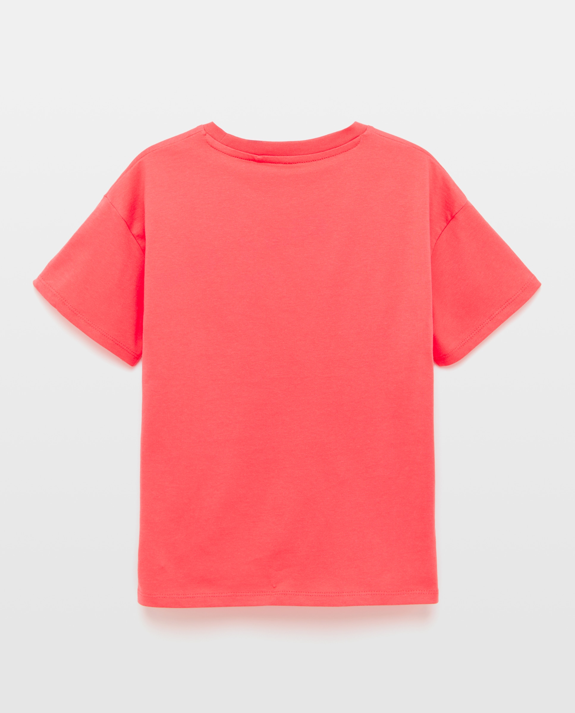 Camiseta de niño estampada manga corta 630 Coral-2