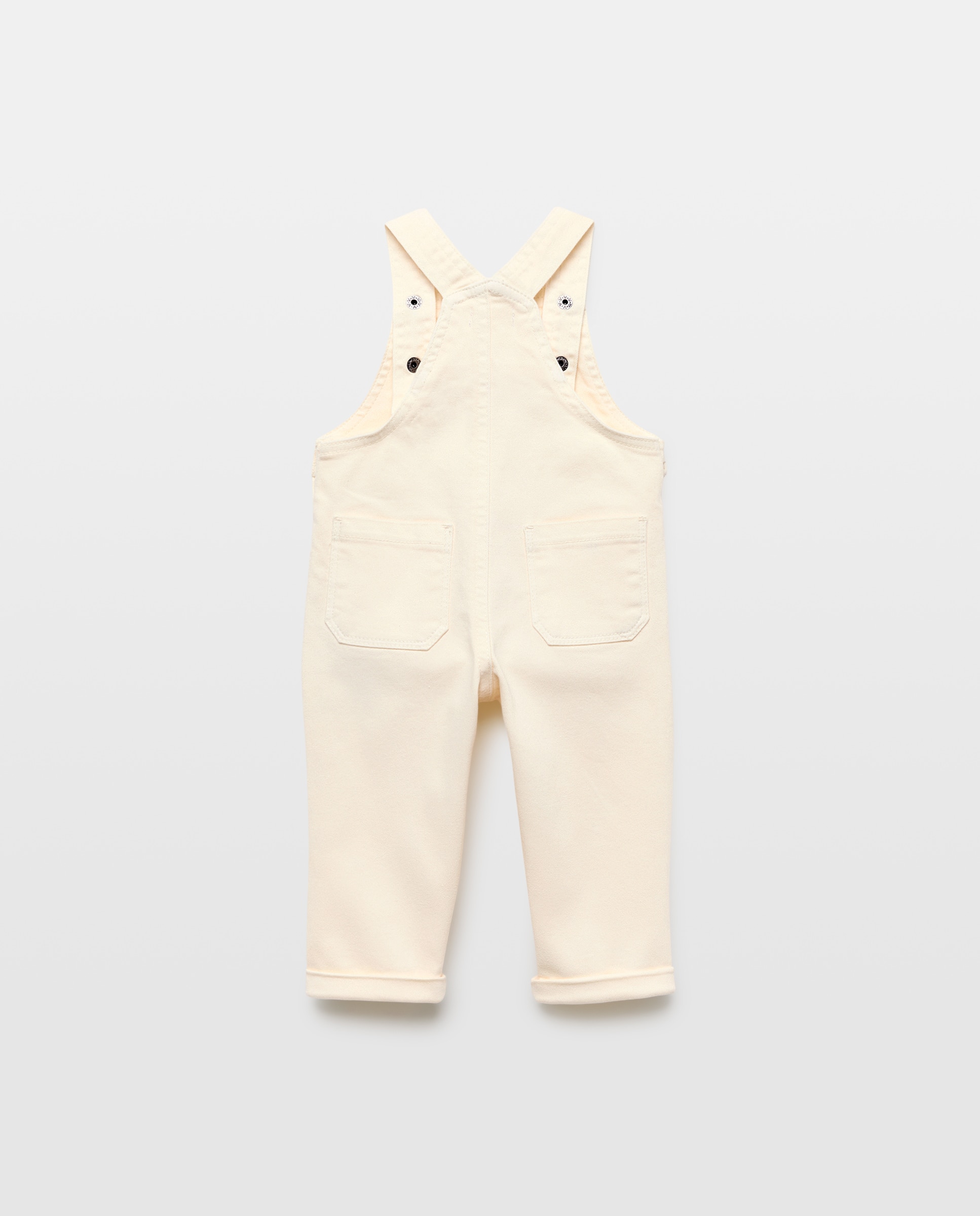 Peto de bebé denim color 120 Crudo-2