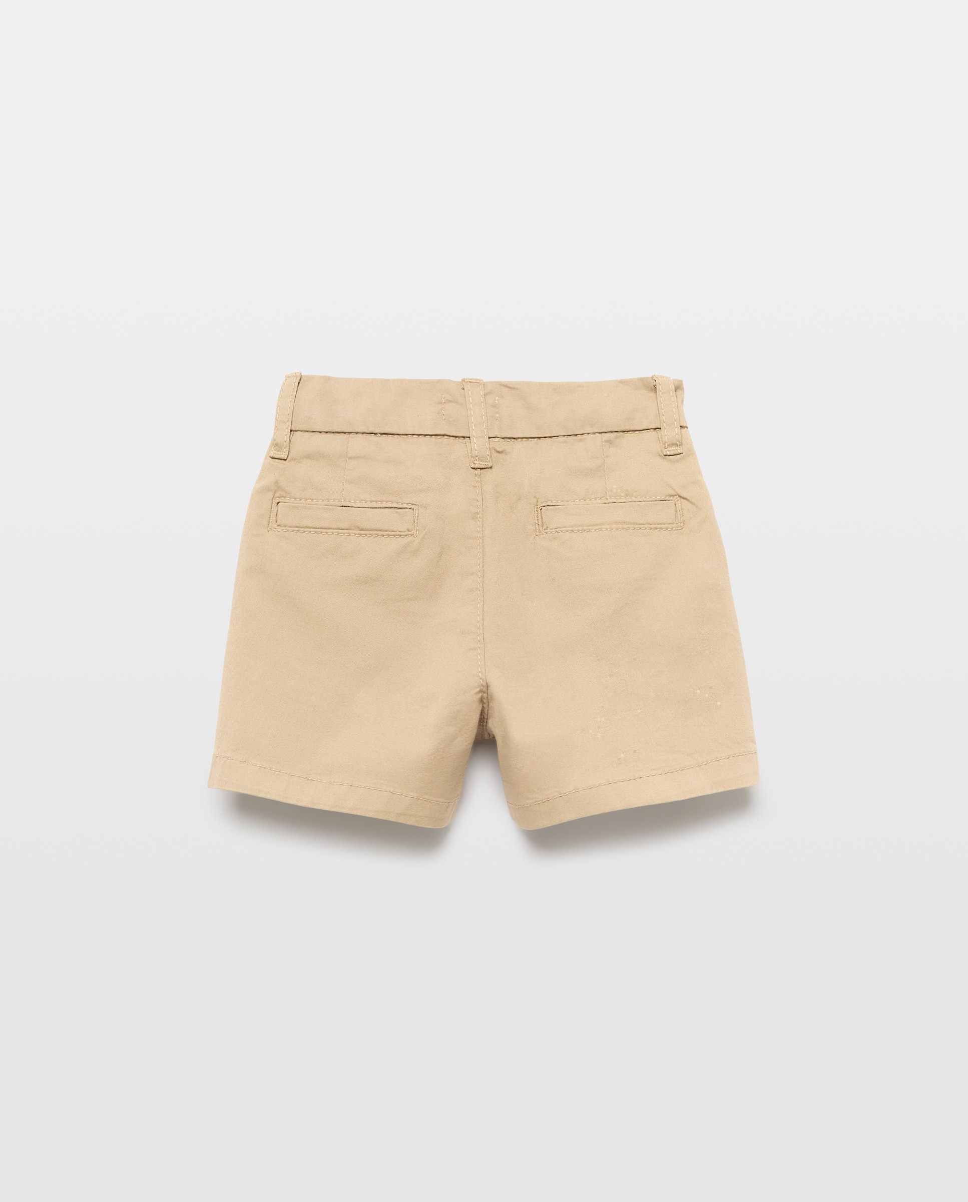 Bermuda de bebé chino Beige-2