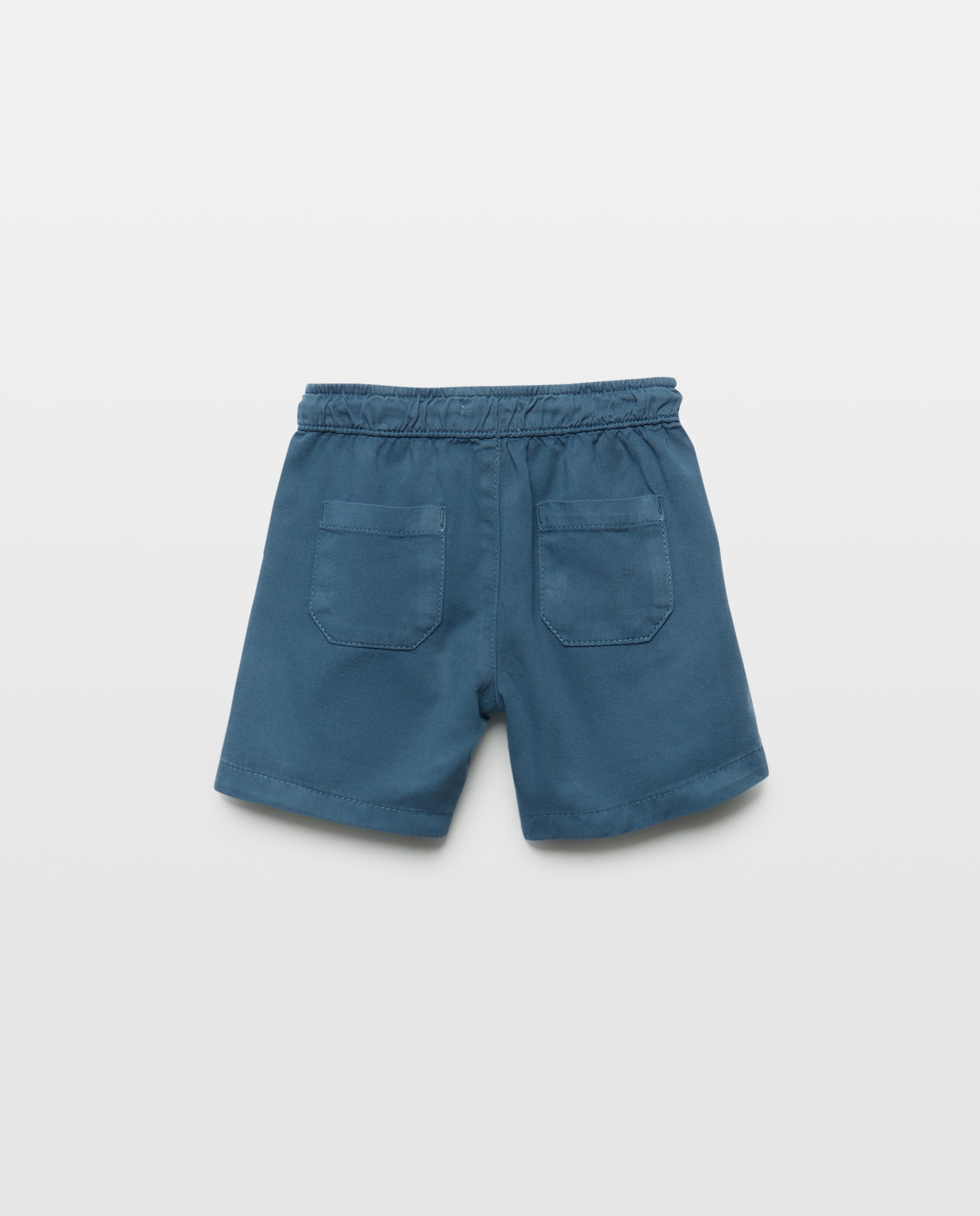 Bermuda de bebé twill 430 Azul oscuro-2