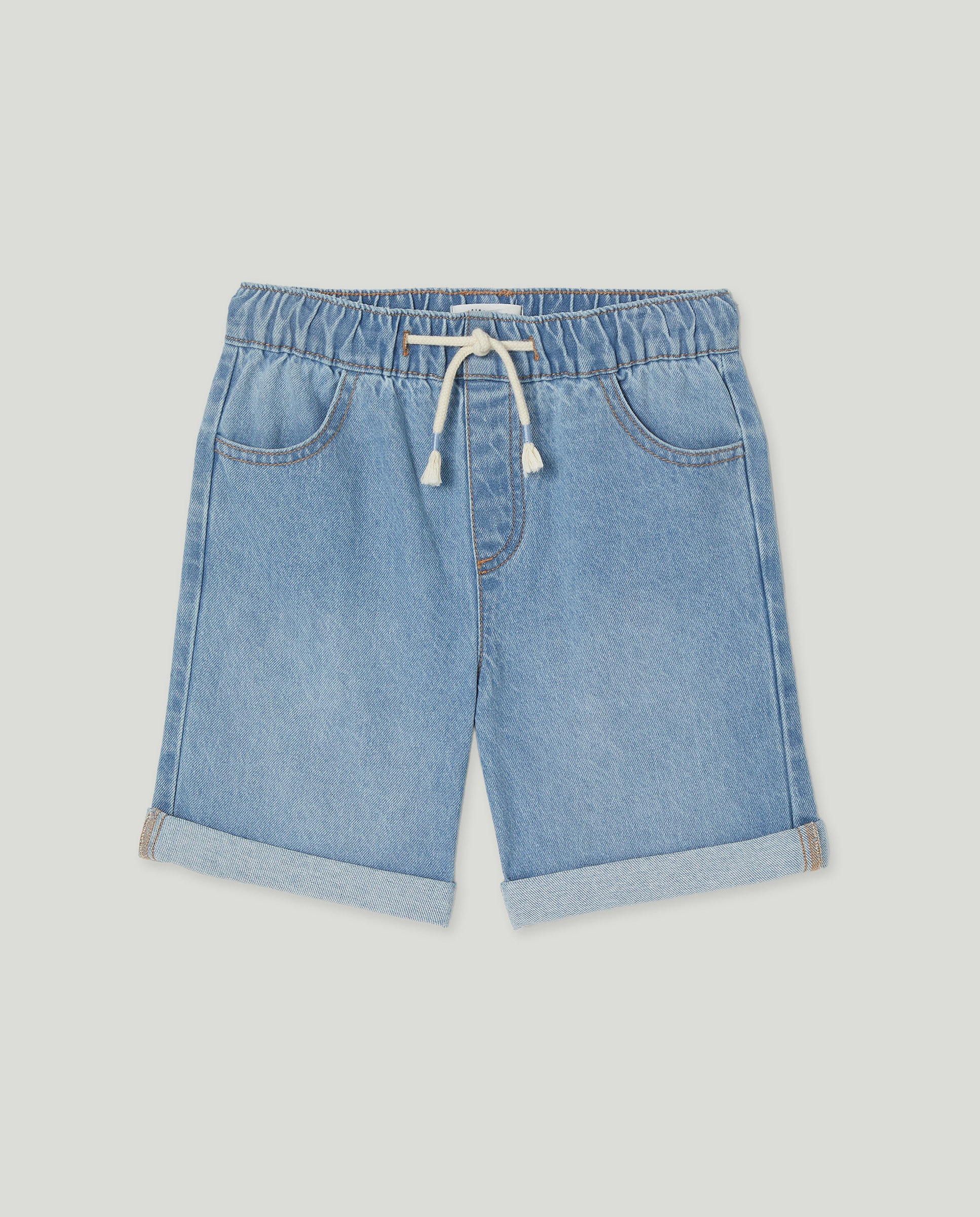 Imagen 0 de Bermuda de niño denim gomas