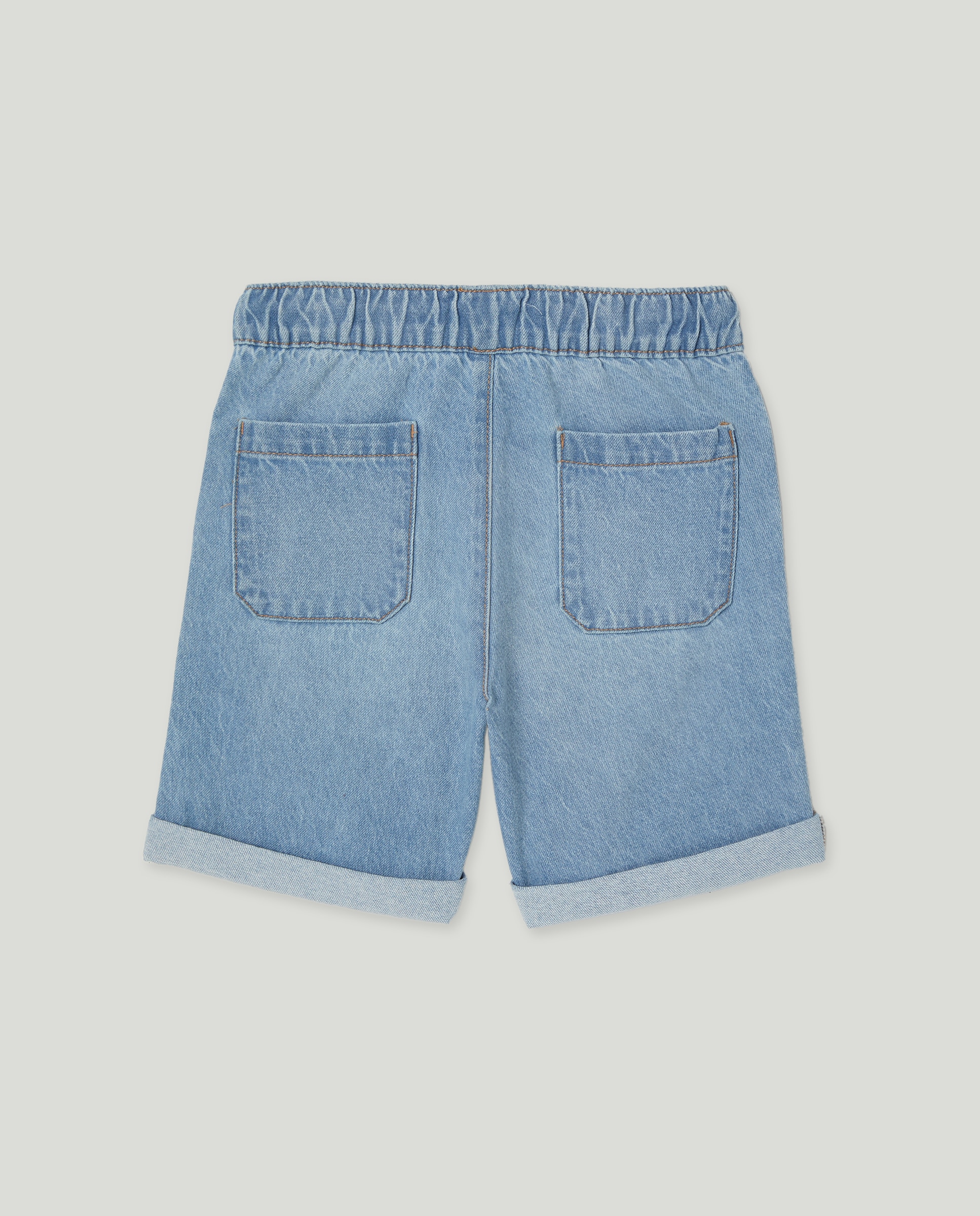 Bermuda de niño denim gomas Azul-2