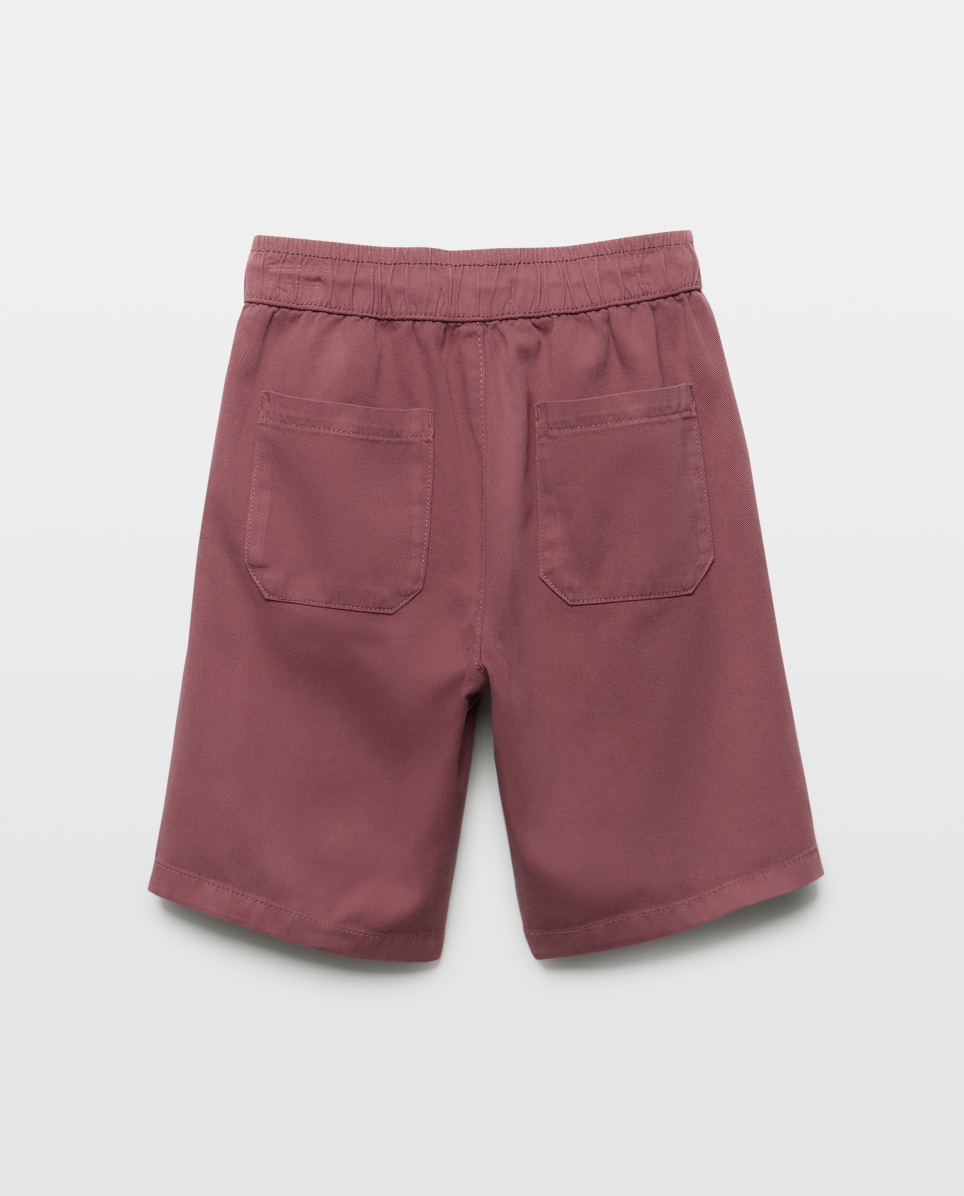 Bermuda de niño twill 291 Berenjena-2