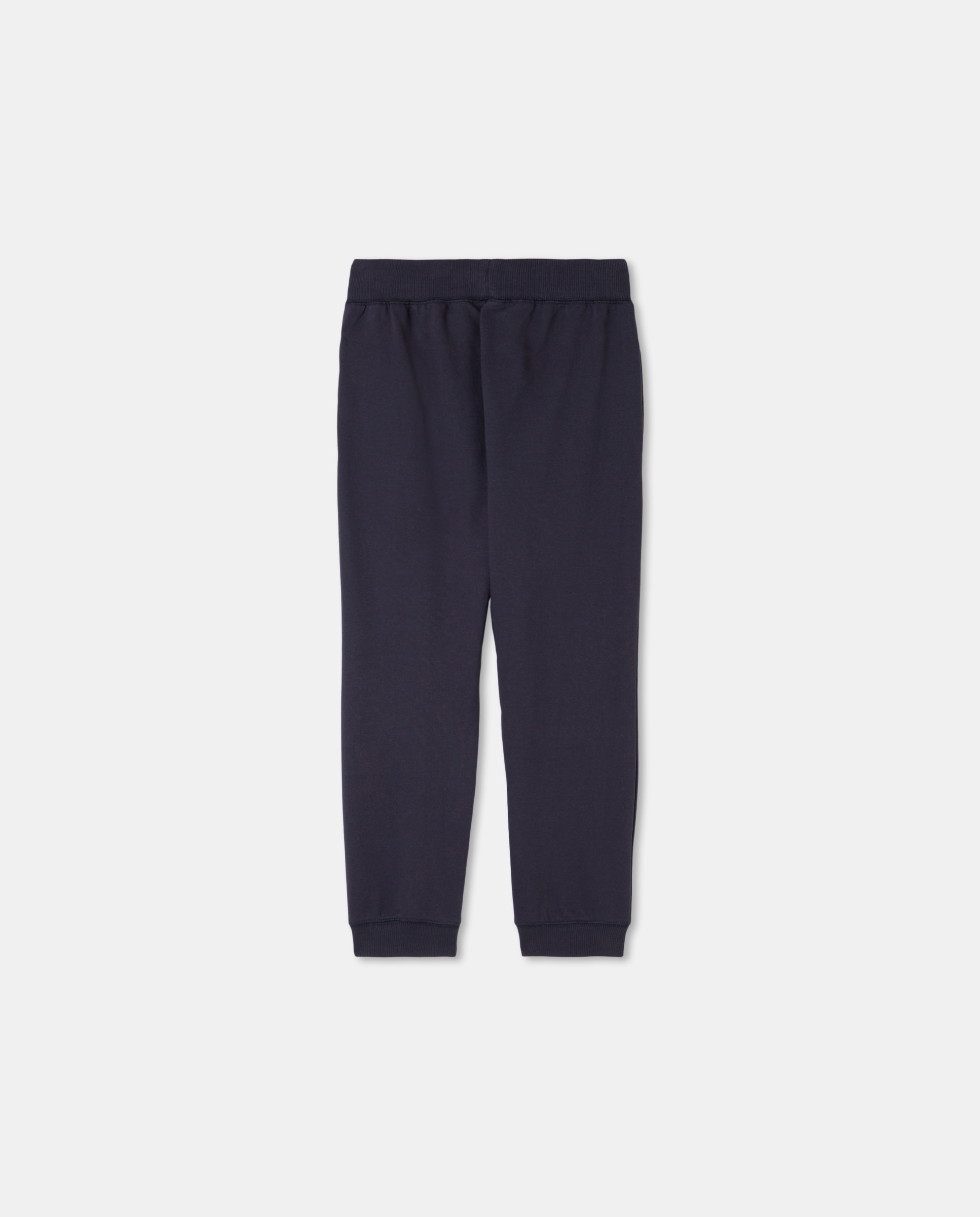Pantalón de bebé felpa Azul marino-2