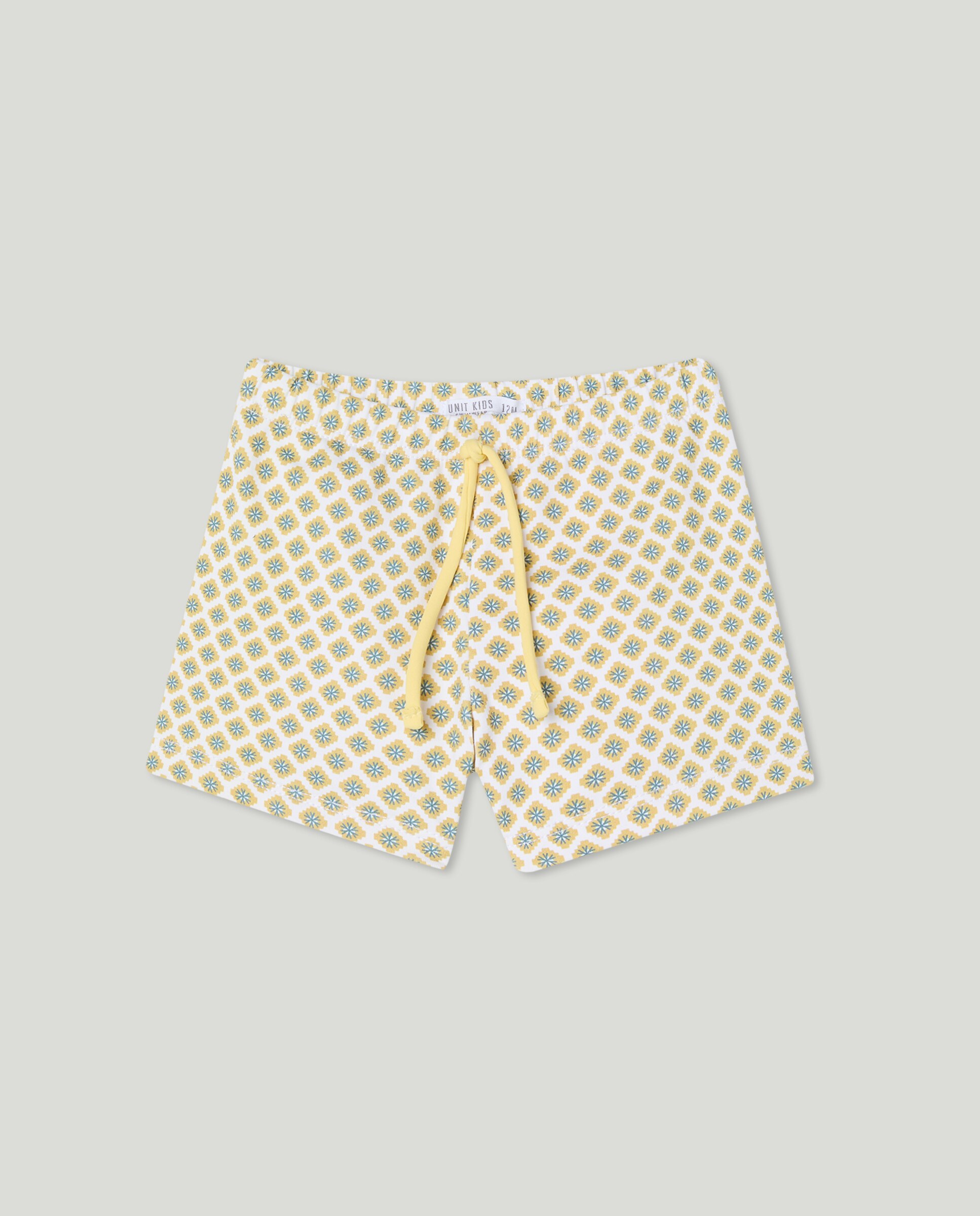 Bañador boxer de bebé geo amarillo Amarillo-1