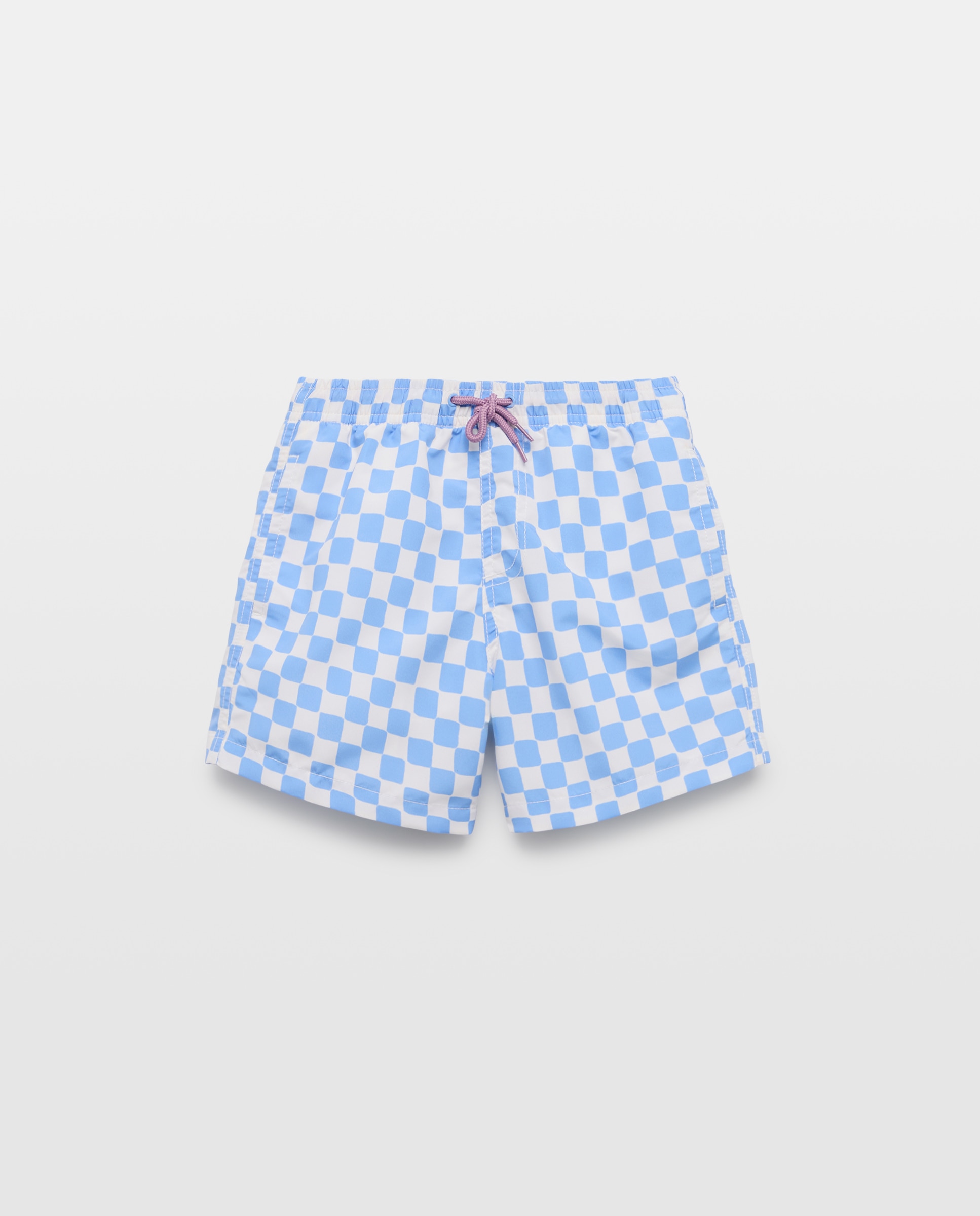 Imagen 0 de Bañador bermuda de niño damero
