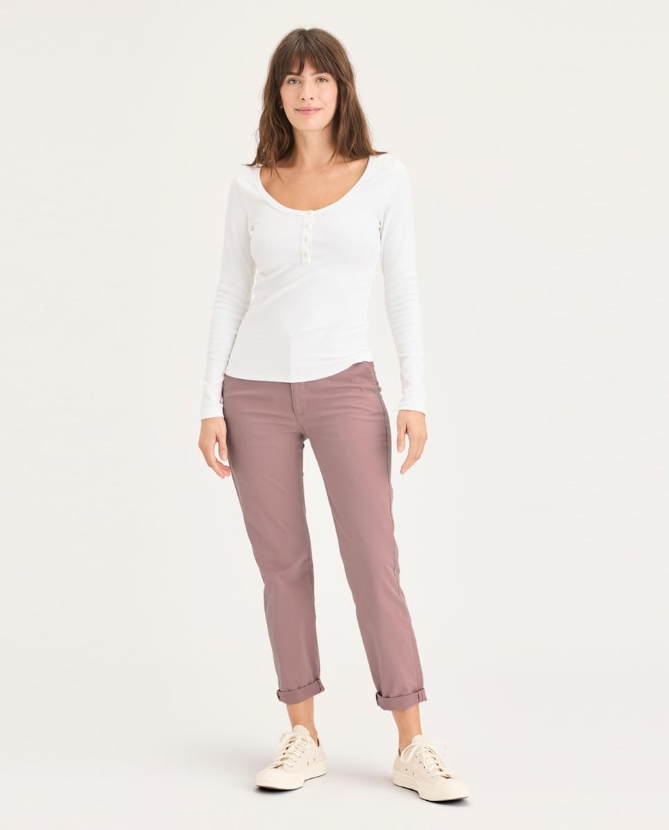 Imagen 0 de Pantalón de mujer chino de corte slim