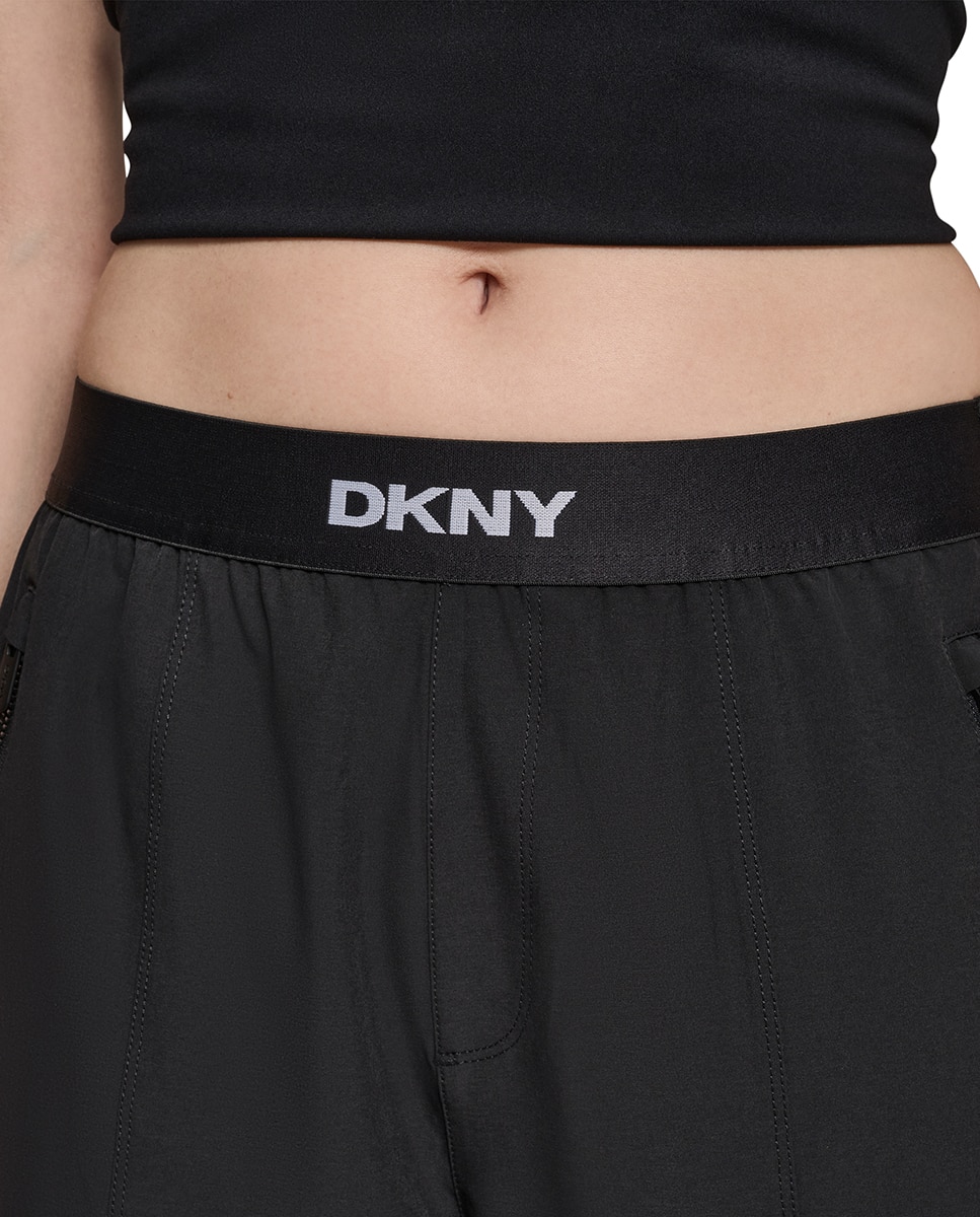 Joggers com Punhos Preto-3