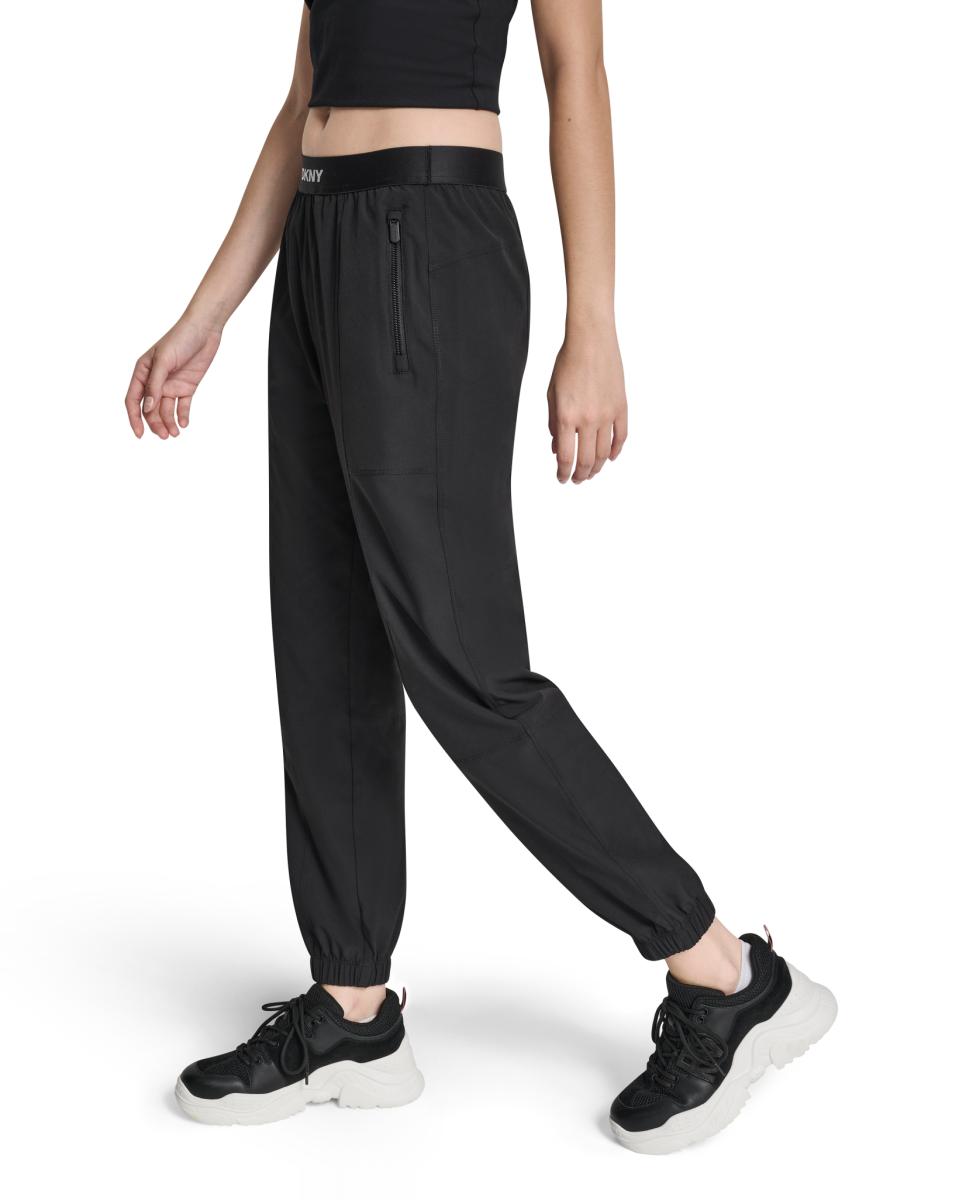 Joggers com Punhos Preto-6