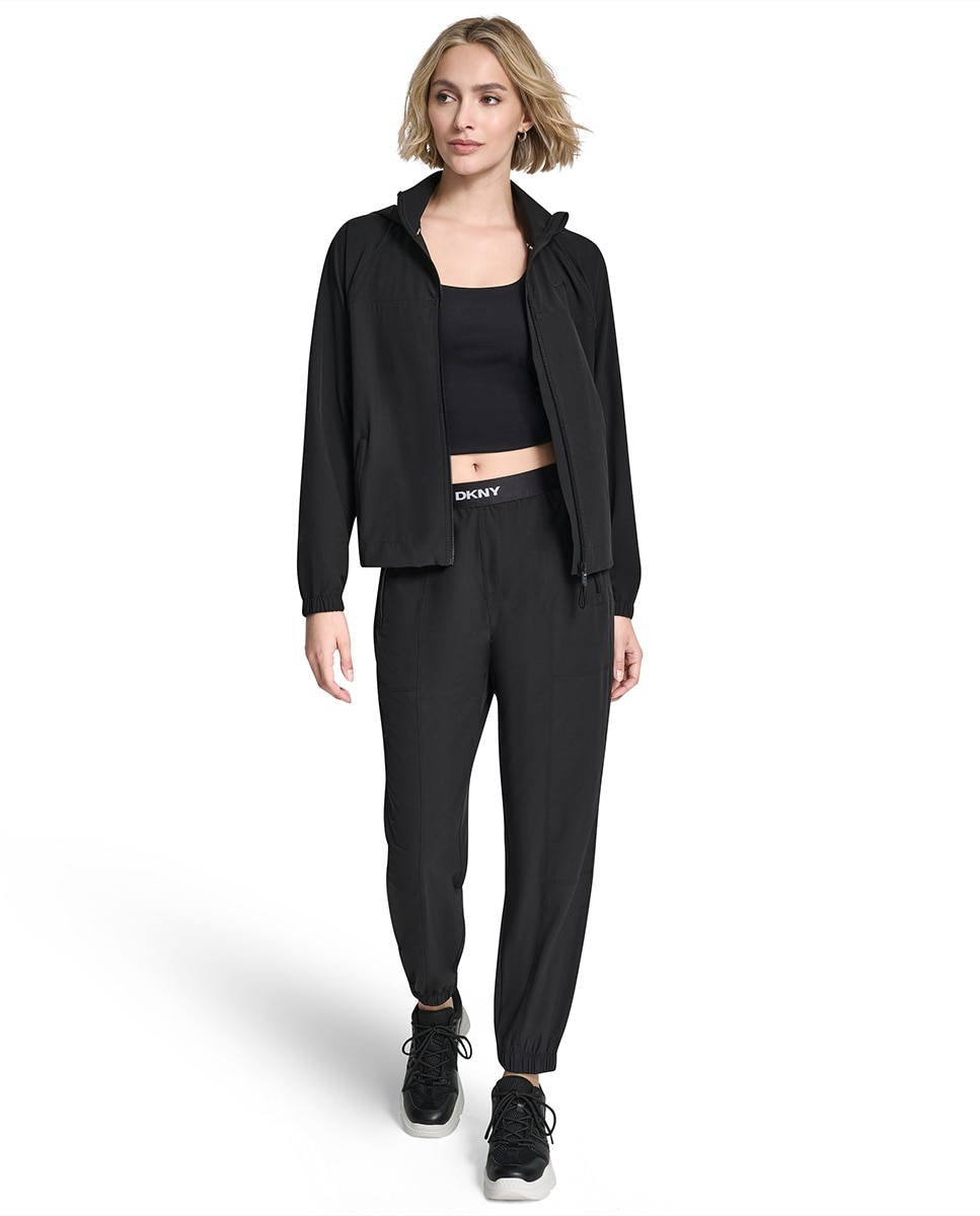 Joggers com Punhos Preto-7