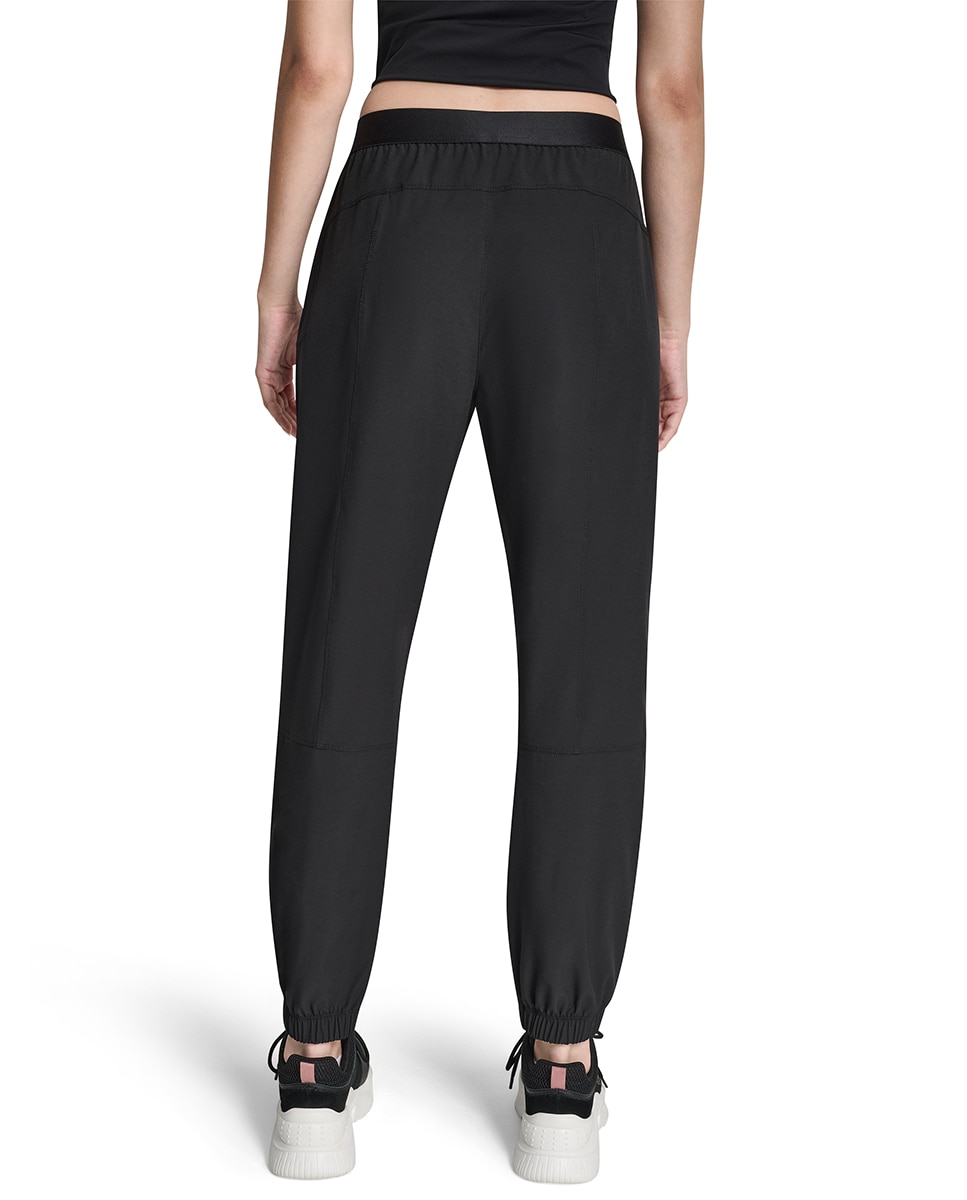 Joggers com Punhos Preto-9