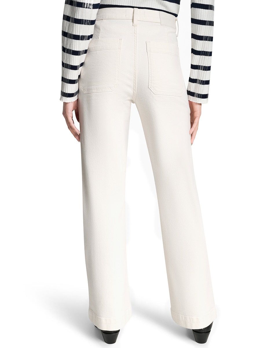 Jeans Relaxed Flare Cru-3