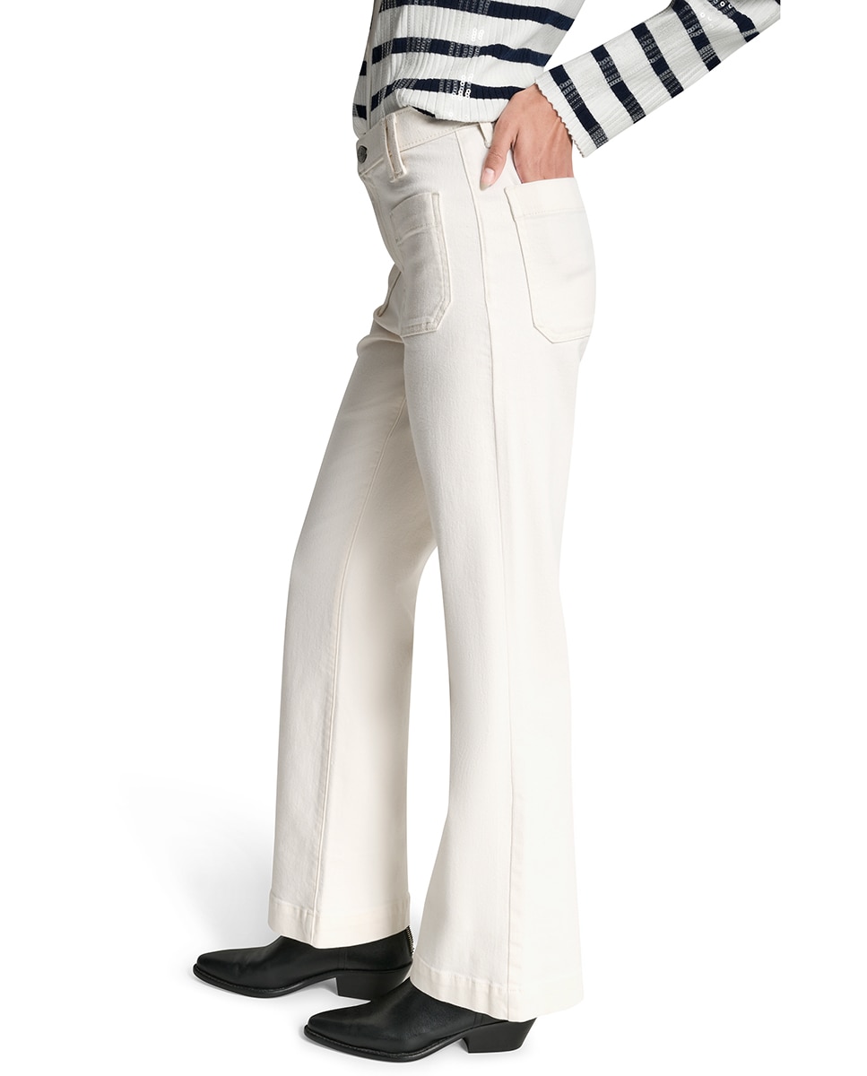 Jeans Relaxed Flare Cru-4